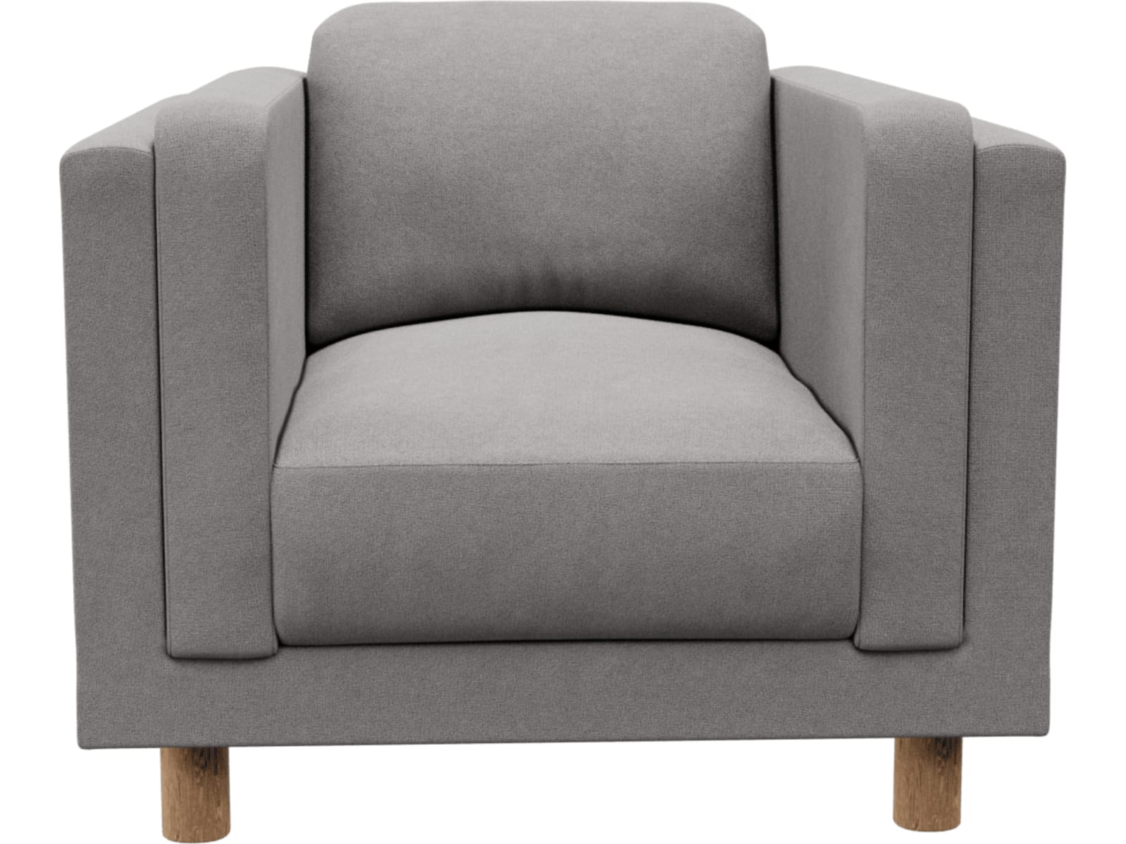 Hayes View Steel Armchair color View Steel