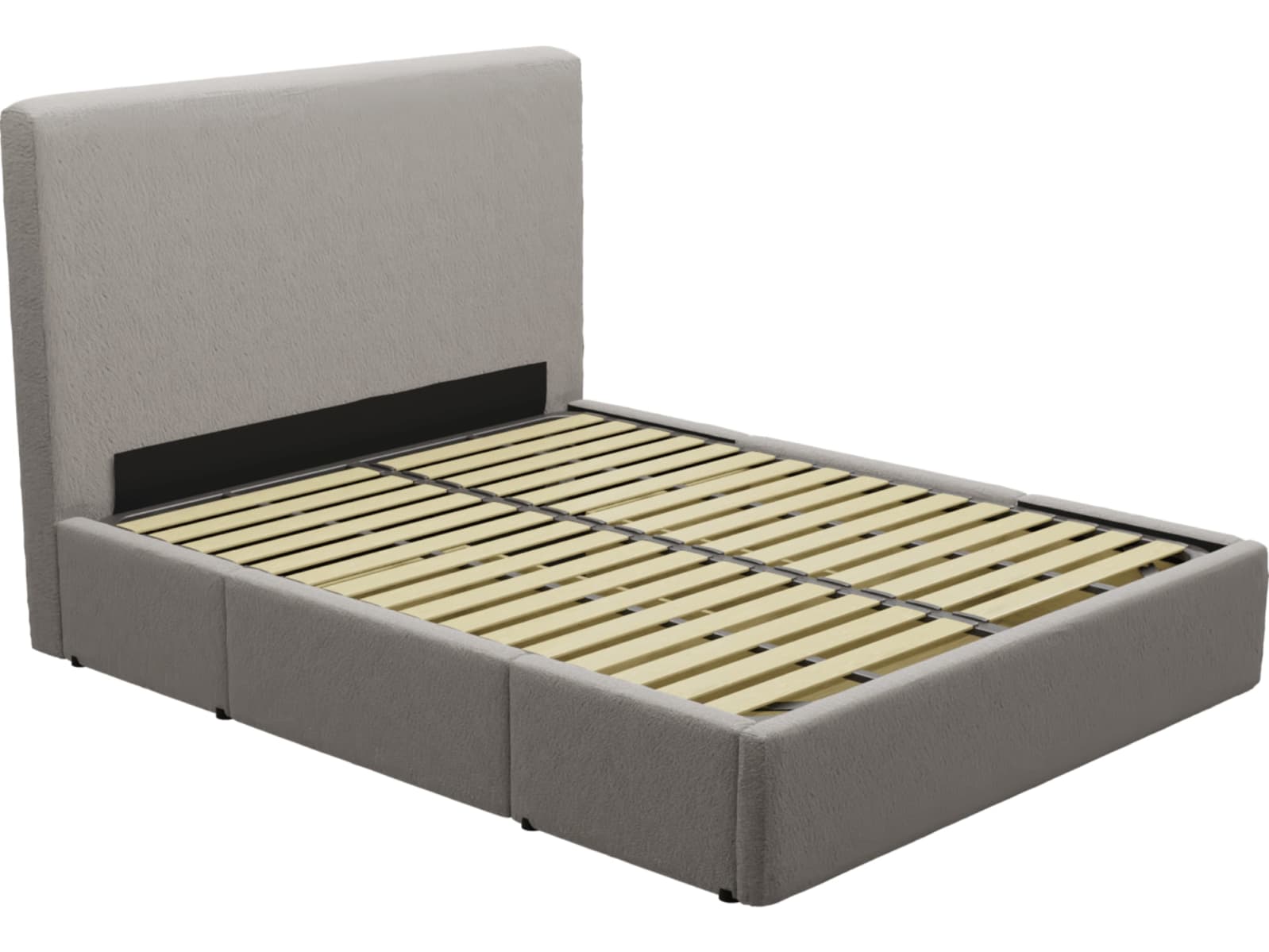 Aria Drawer Bed Boucle Pumice color Boucle Pumice
