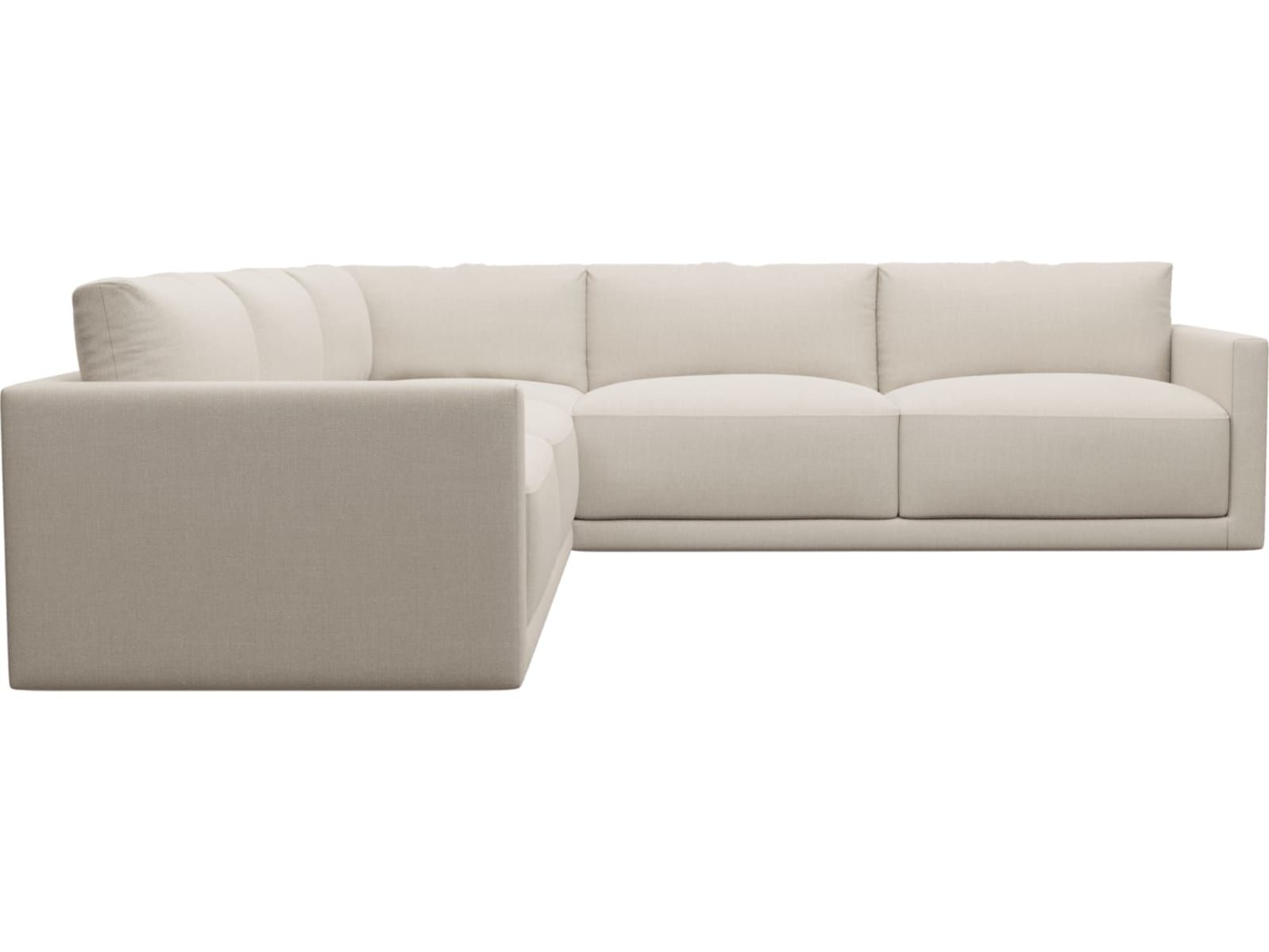 Haven Santa Fe Sand Modular Sofa - 7 Seater color Santa Fe Sand