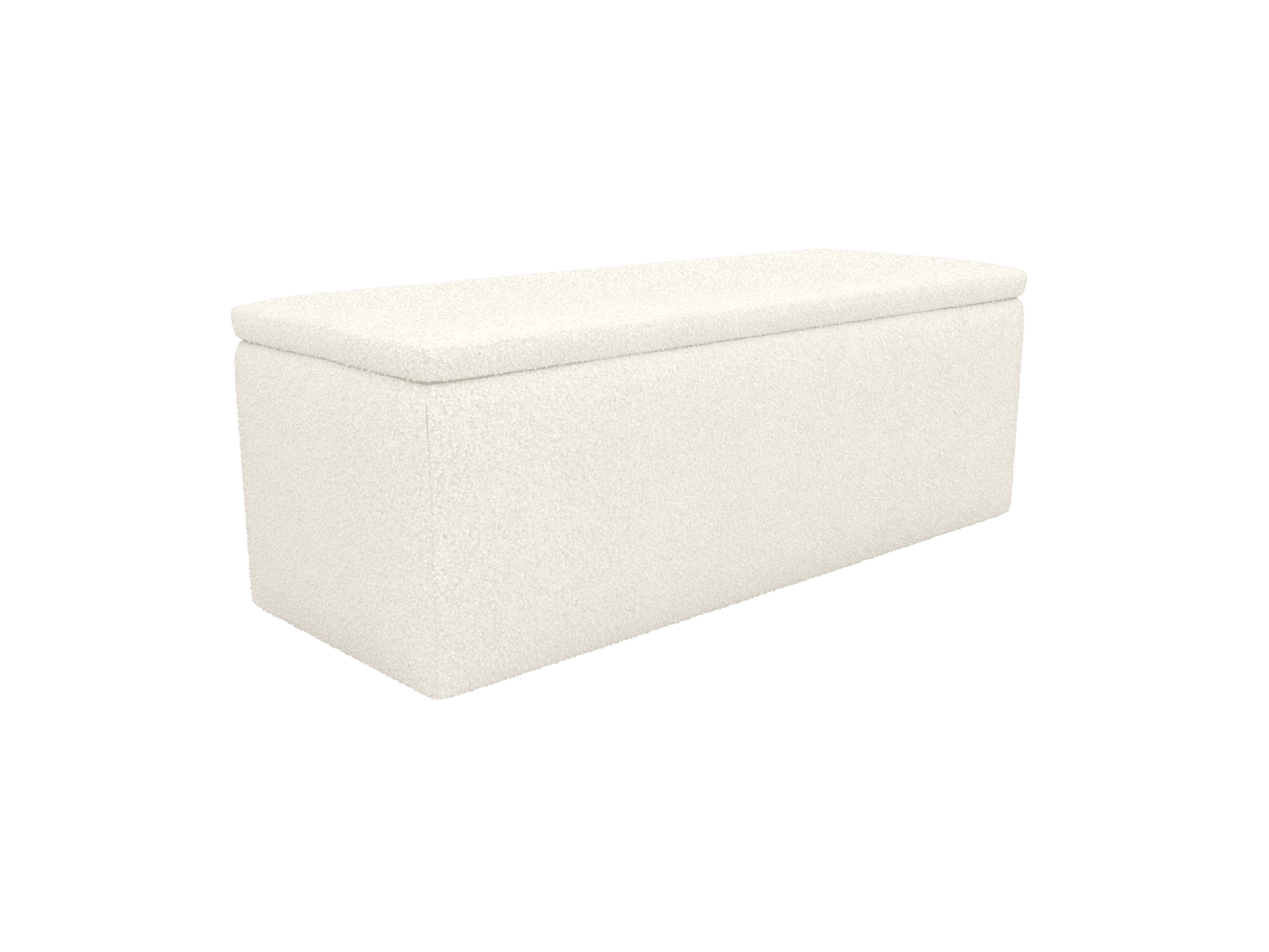 Leo Blanket Box Boucle Ivory color Boucle Ivory