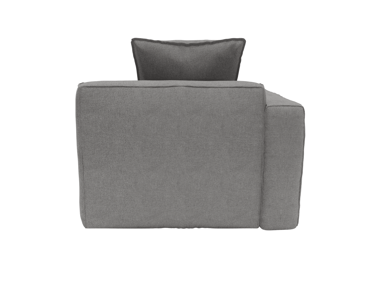 Riley Apt California Slate Left Arm Facing Chair Module color California Slate