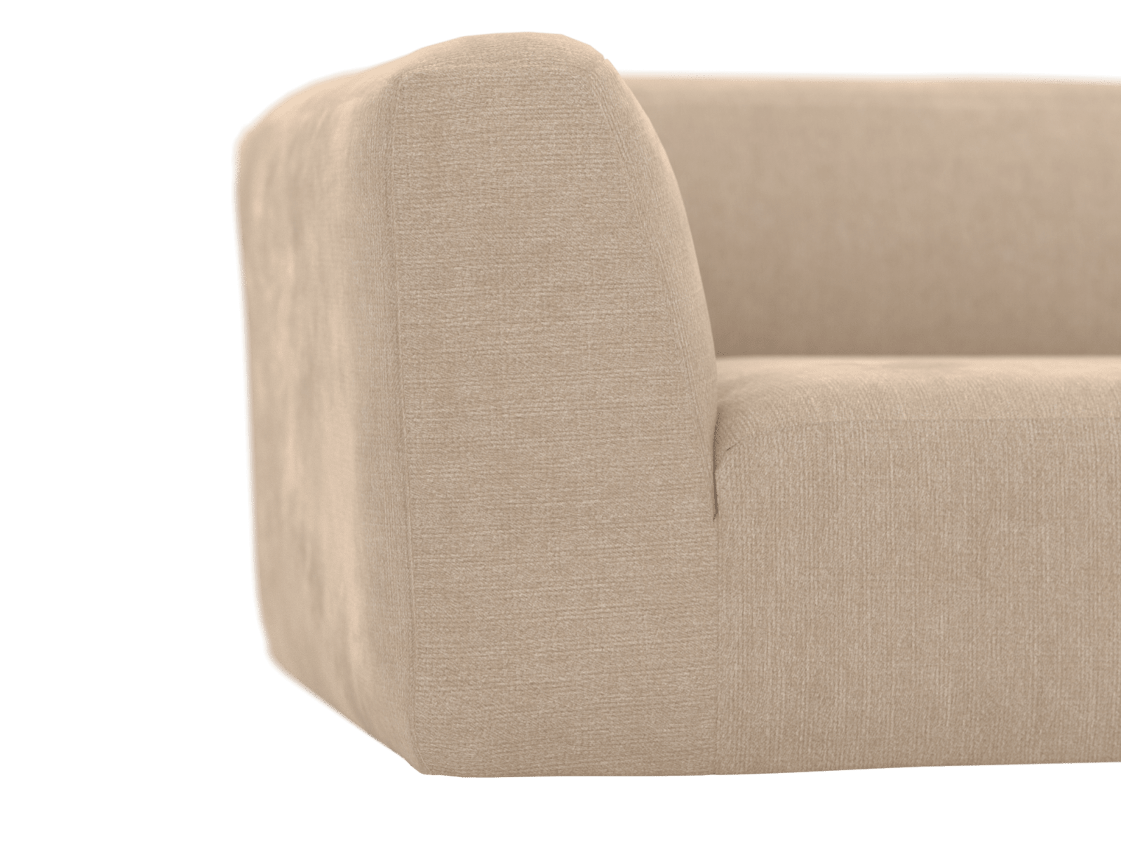 Copenhagen Muse Driftwood Wedge Corner Chair Sofa Module color Muse Driftwood