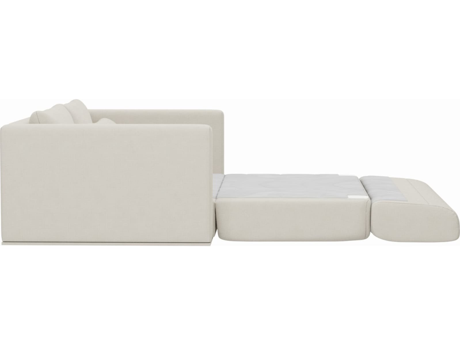 Porter Toorak Pearl 2-Seater Sofa Bed color Toorak Pearl