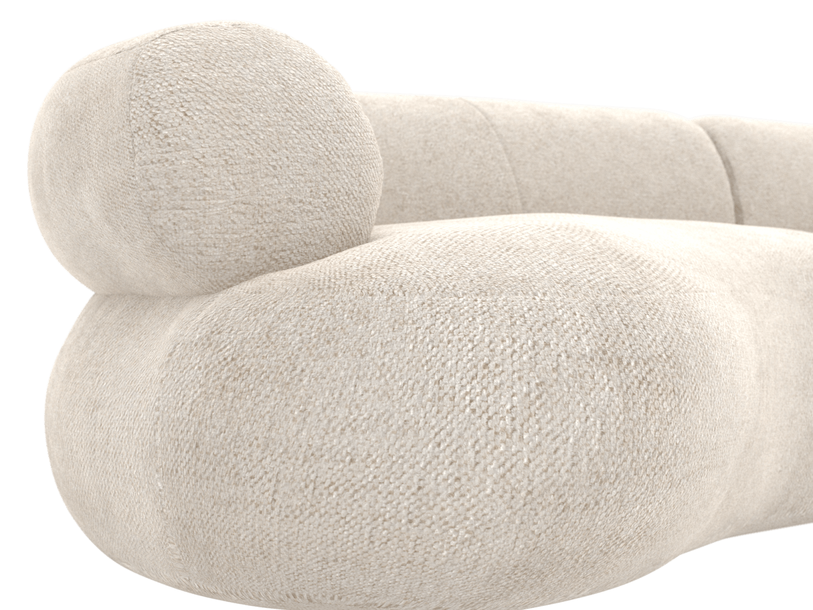 Colette Avon Mineral Sofa - 3 Seater color Avon Mineral
