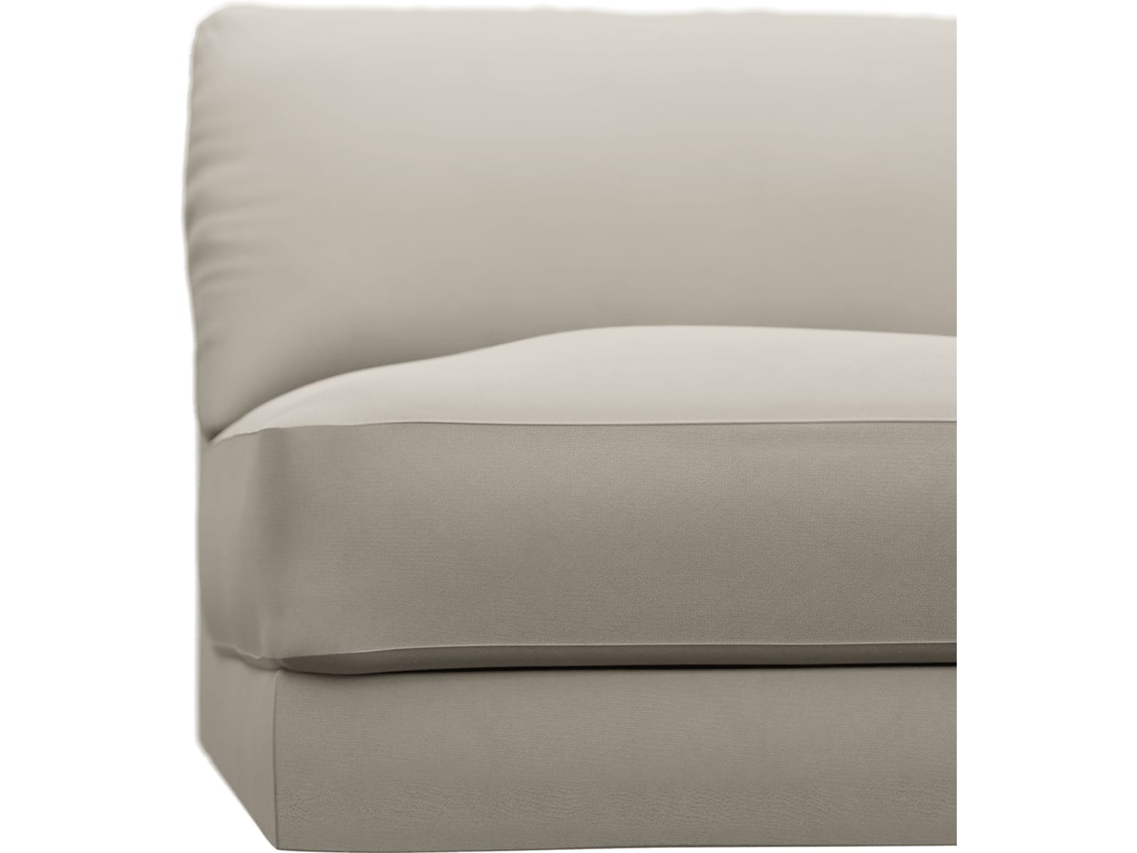 Monica Isla Sea Pearl Right Arm Facing Chair Module color Isla Sea Pearl