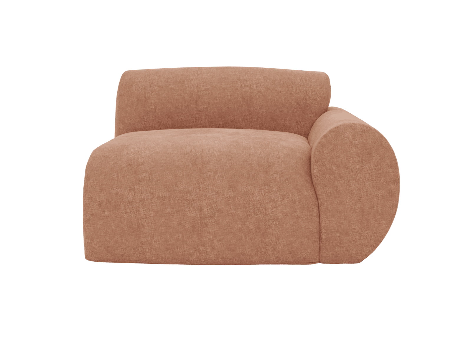 Malmo Muse Dusk 1 Seat Right Arm Facing Sofa Module color Muse Dusk