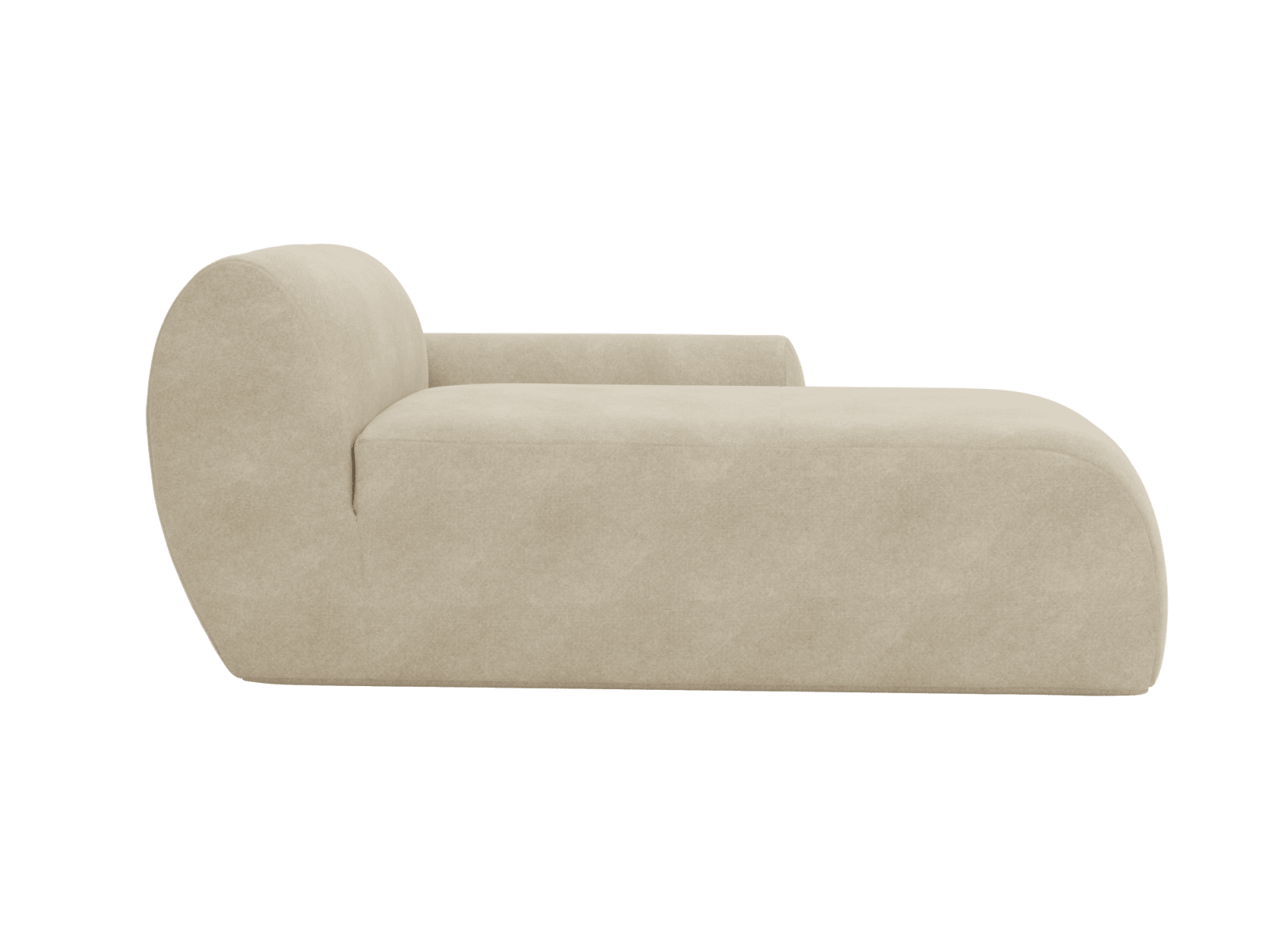 Malmo Avon Taupe Chaise Right Arm Facing Sofa Module color Avon Taupe