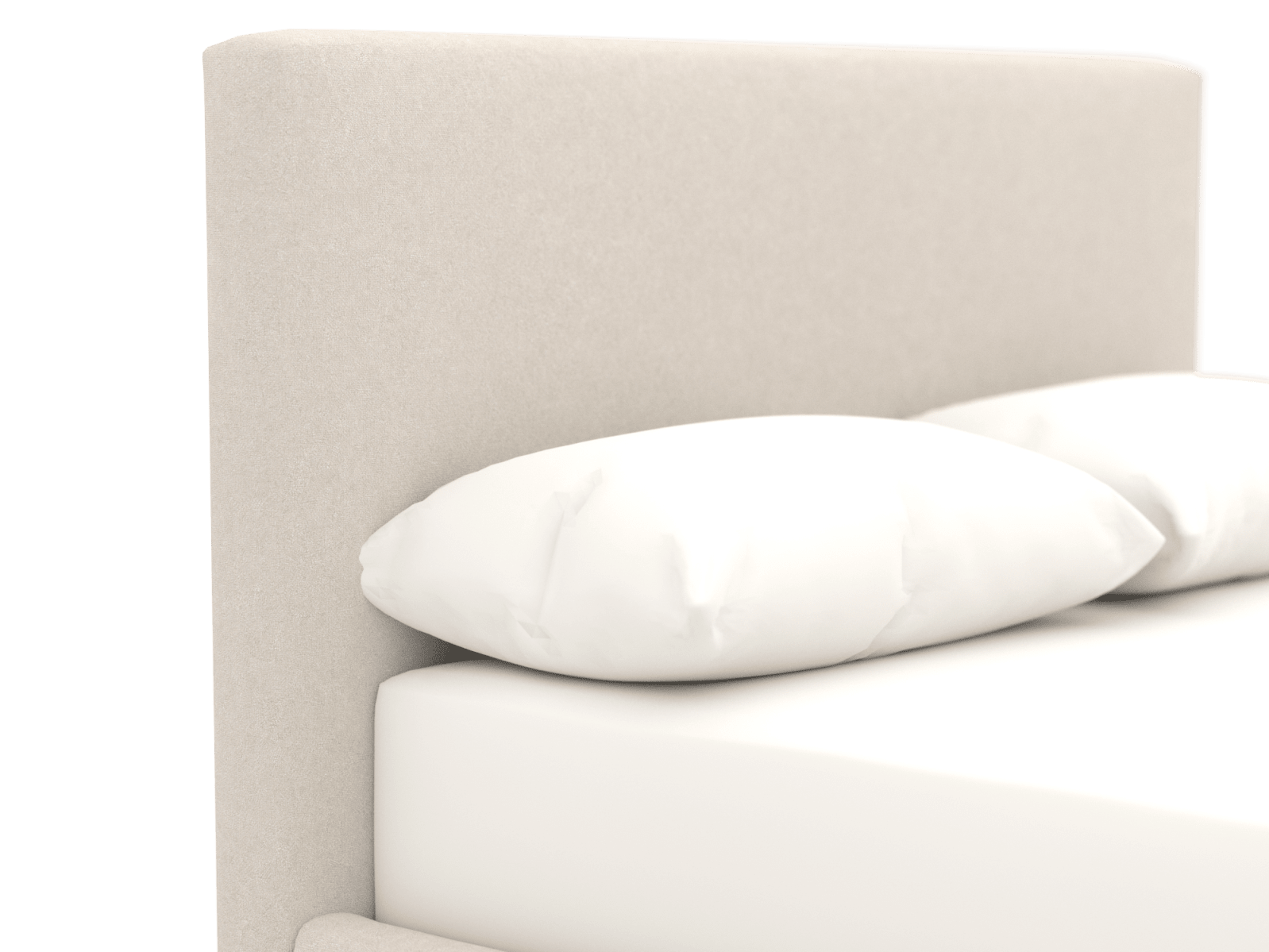 Haven Gas Lift Bed View Cream Queen color View Cream
