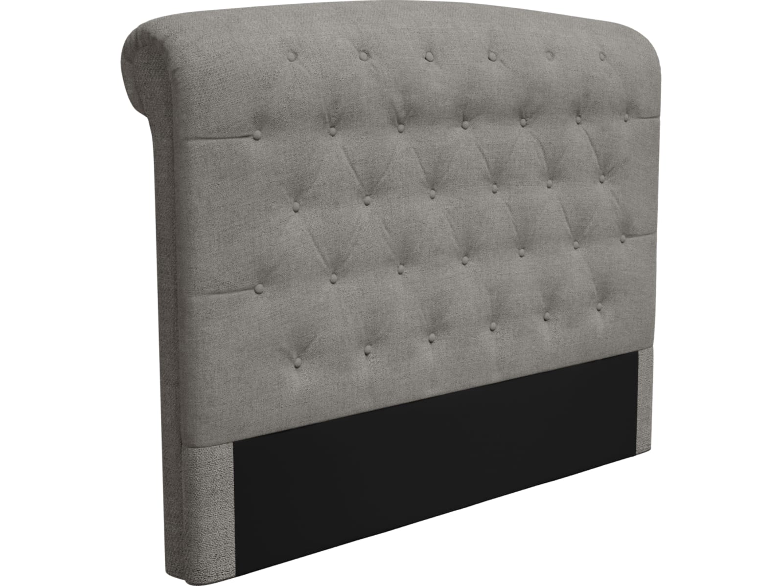 Pierre Bedhead Isla Soft Grey color Isla Soft Grey