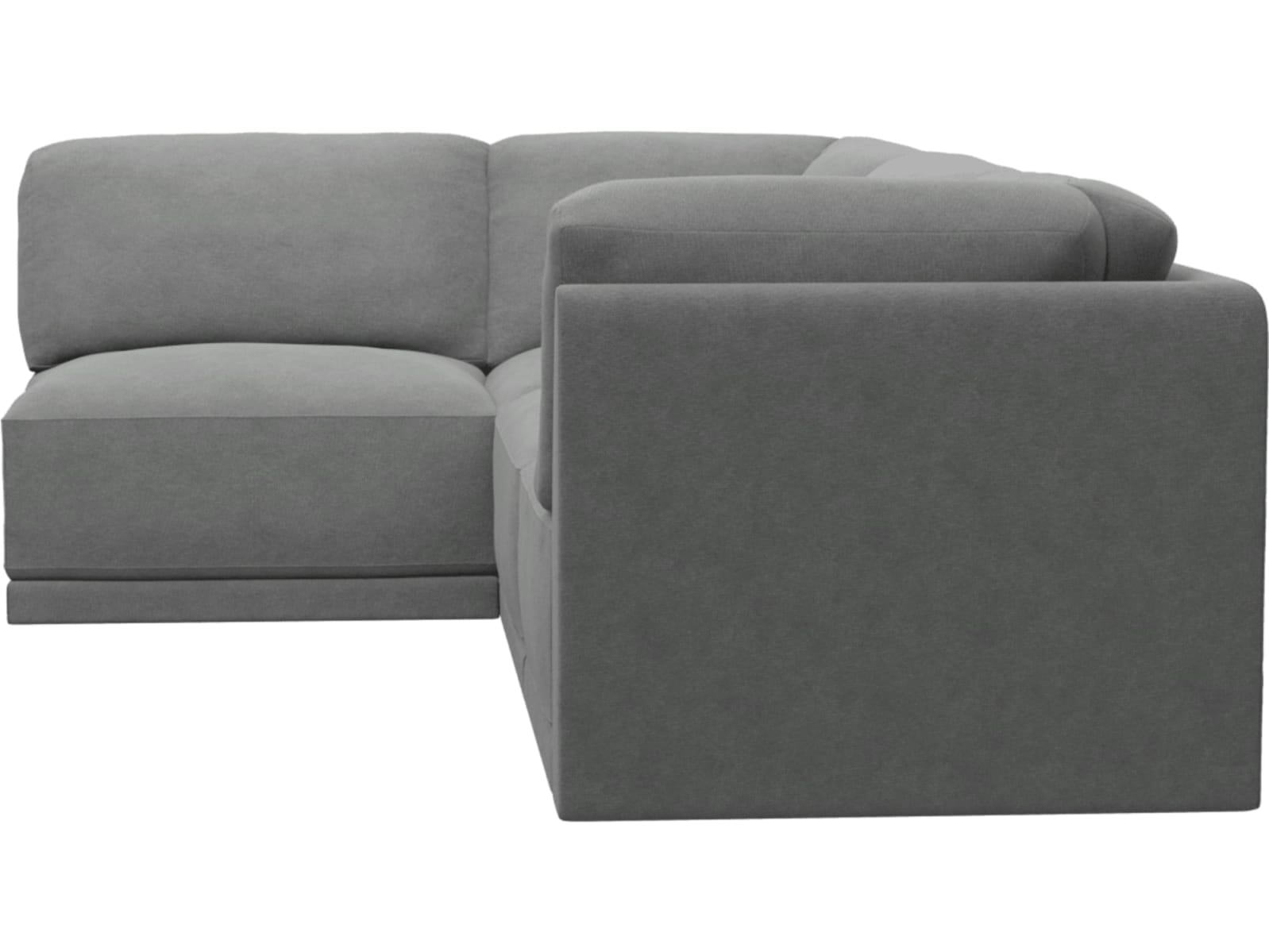 Emily Modular Sofa Maya Flint - 4 Piece color Maya Flint