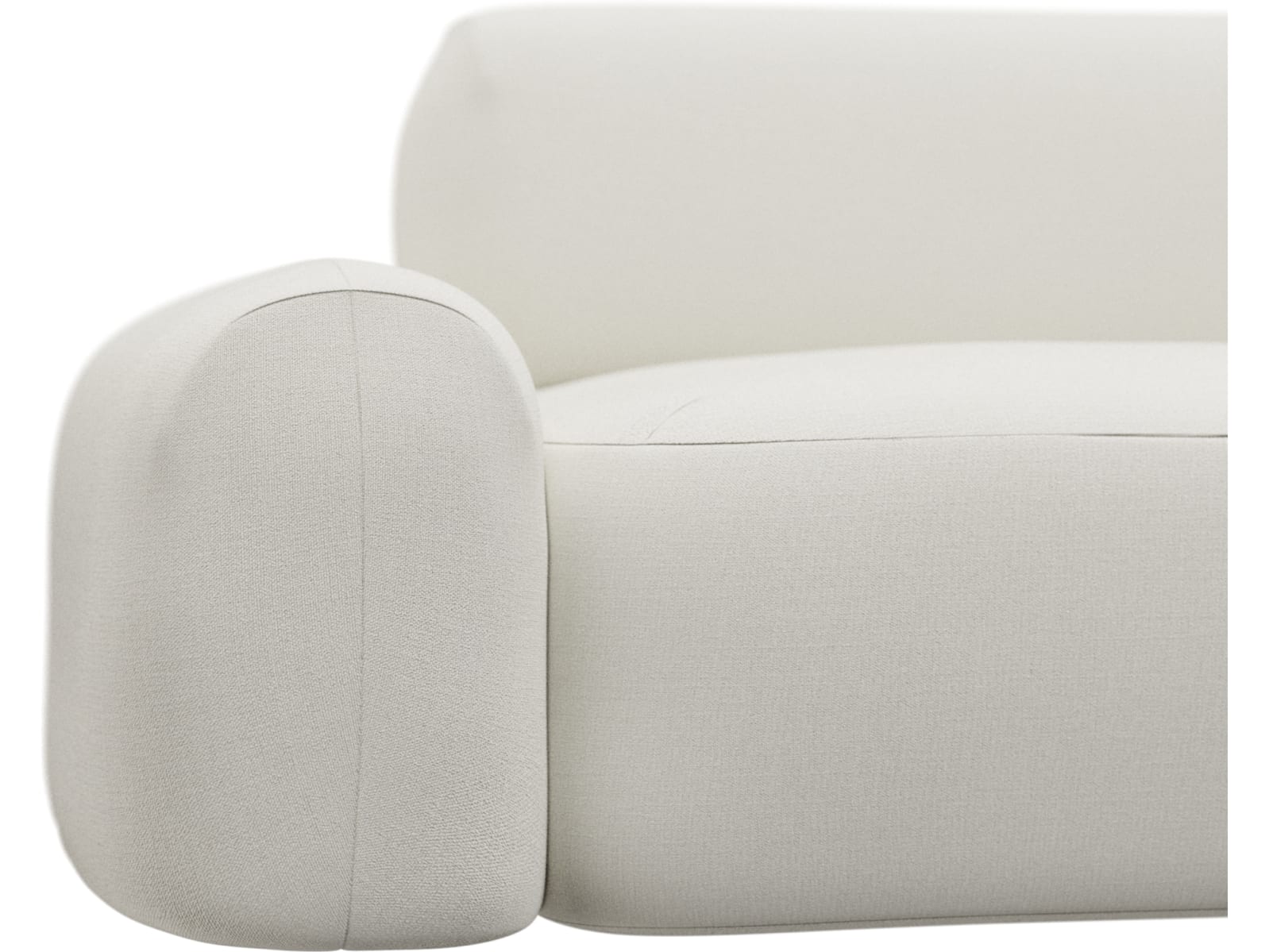Beckett Tribute Shell Modular Sofa - 3 Seater color Tribute Shell