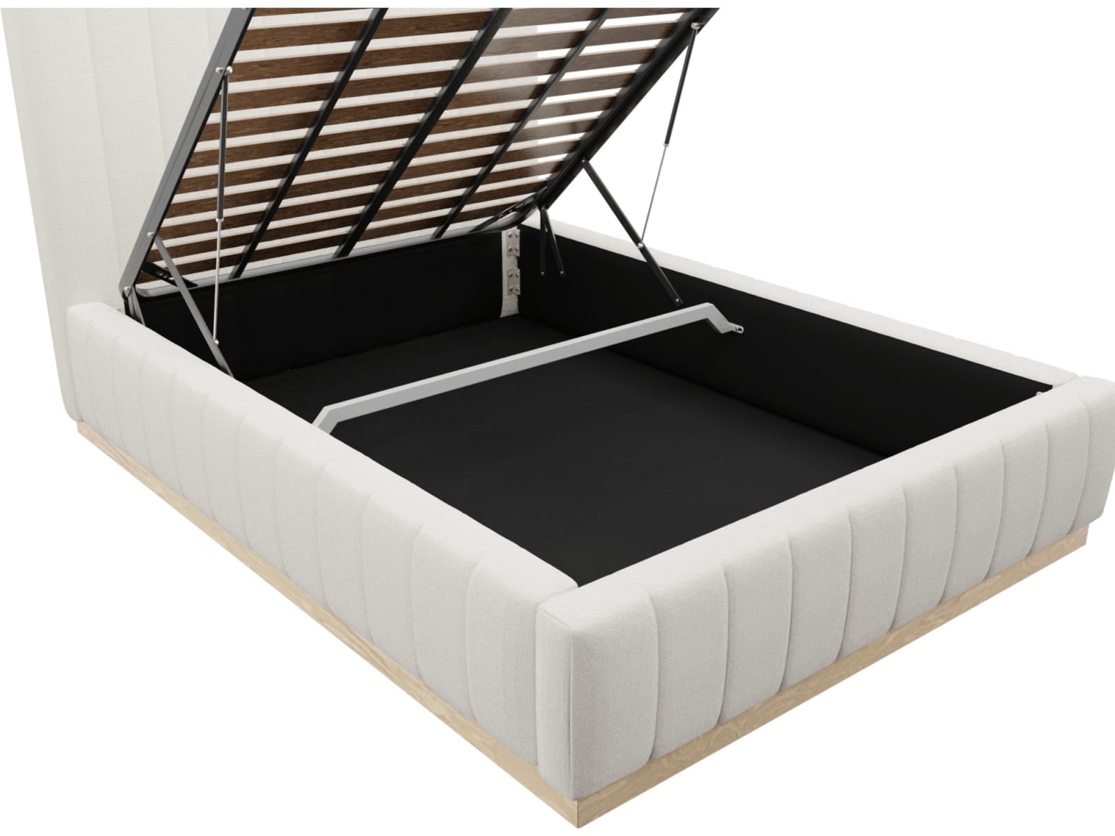 Brentwood Gas Lift Bed Tribute Ice color Tribute Ice