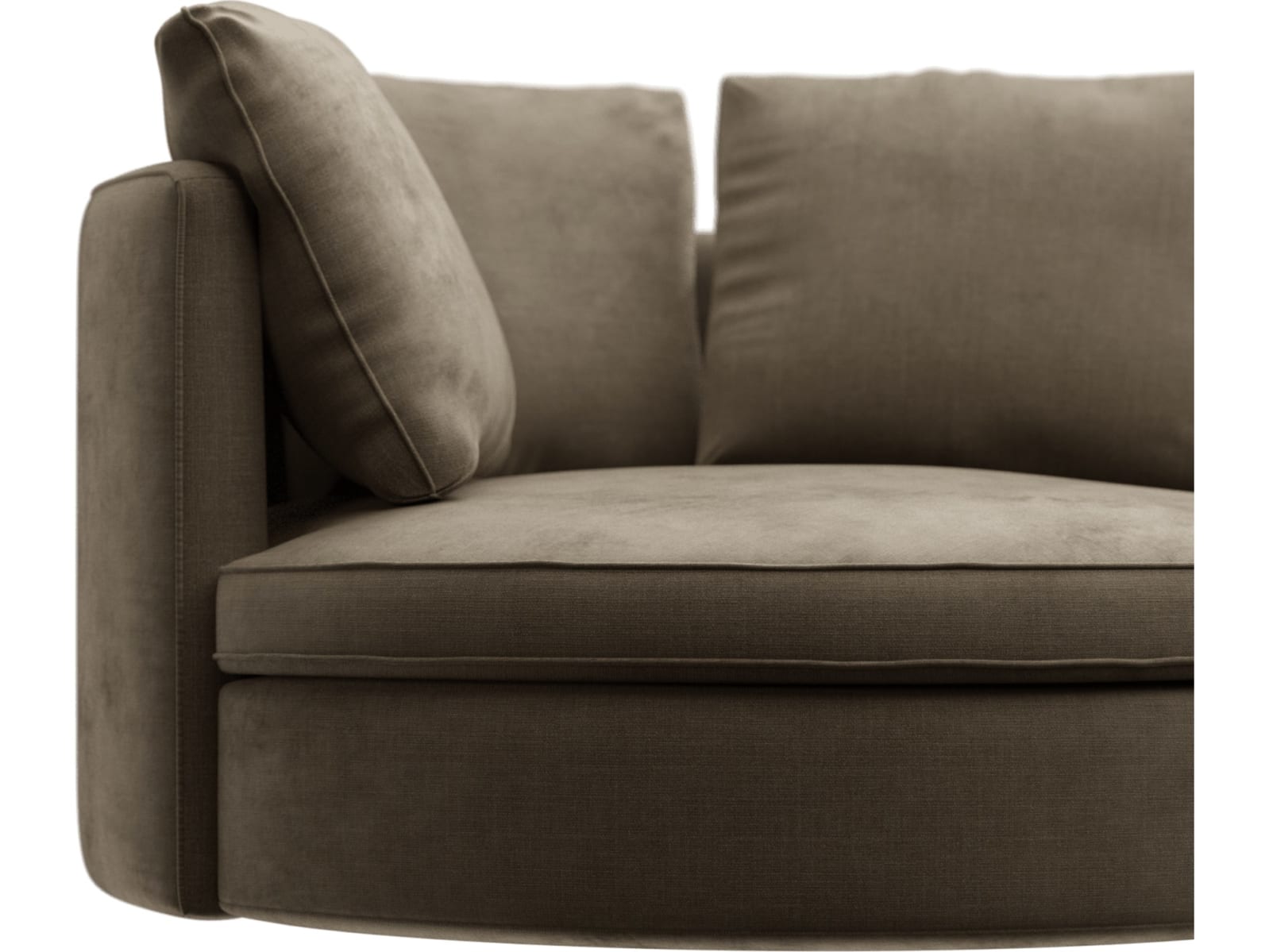 Adore Tribute Walnut Swivel Chair color Tribute Walnut