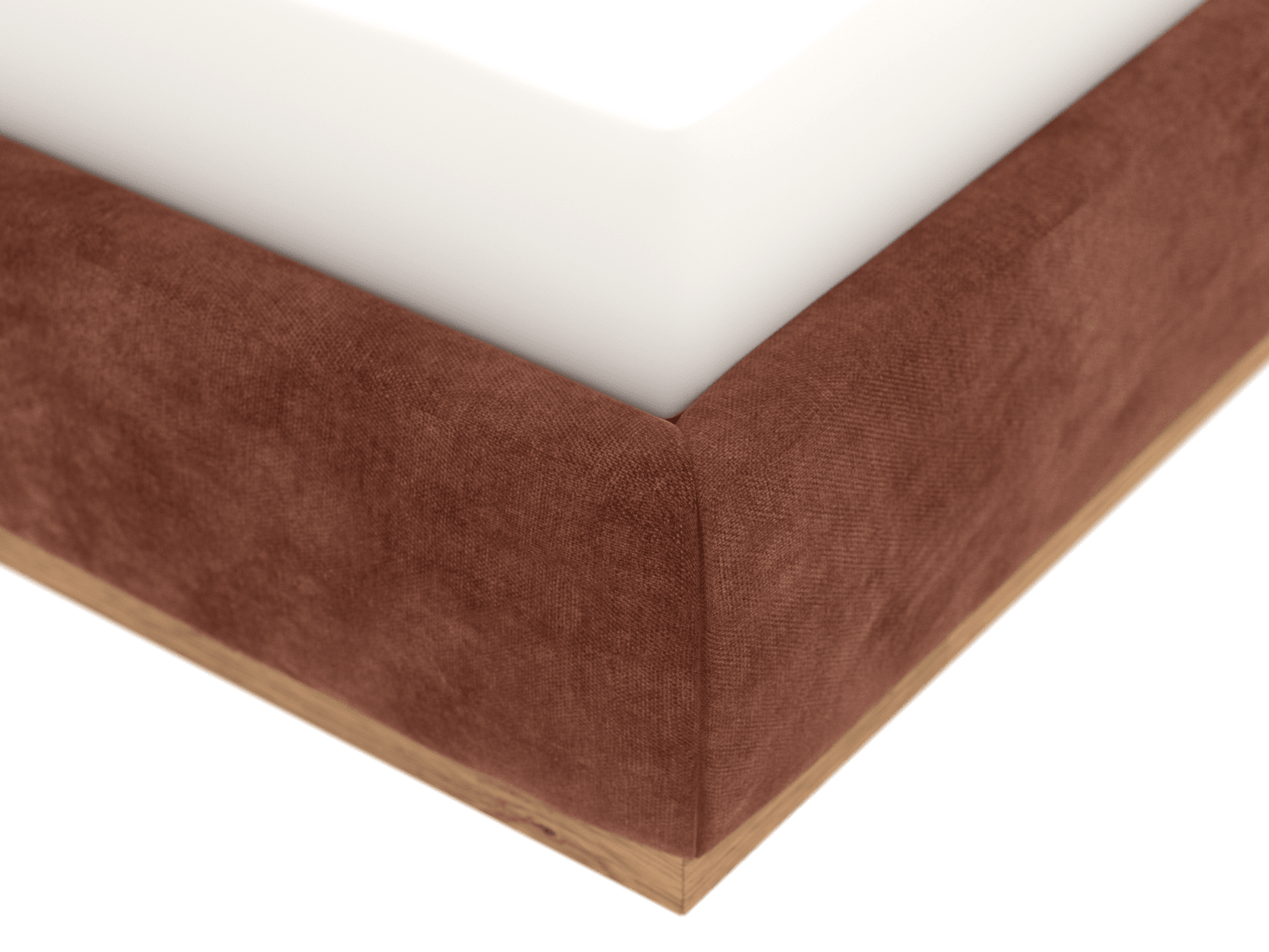Haven Gas Lift Bed Muse Rust King color Muse Rust
