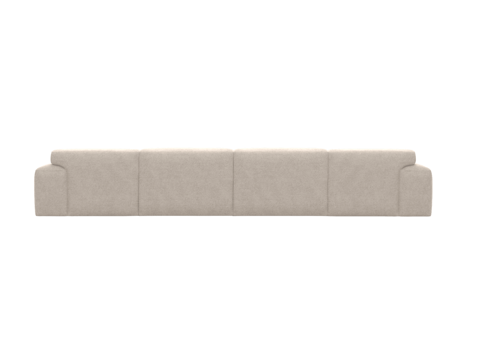 Copenhagen Noa Desert Chaise Sofa - 5 Seater U Shaped Modular color Noa Desert