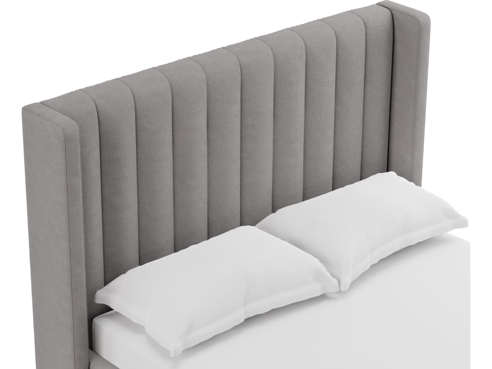 Isabella Bed View Steel color View Steel