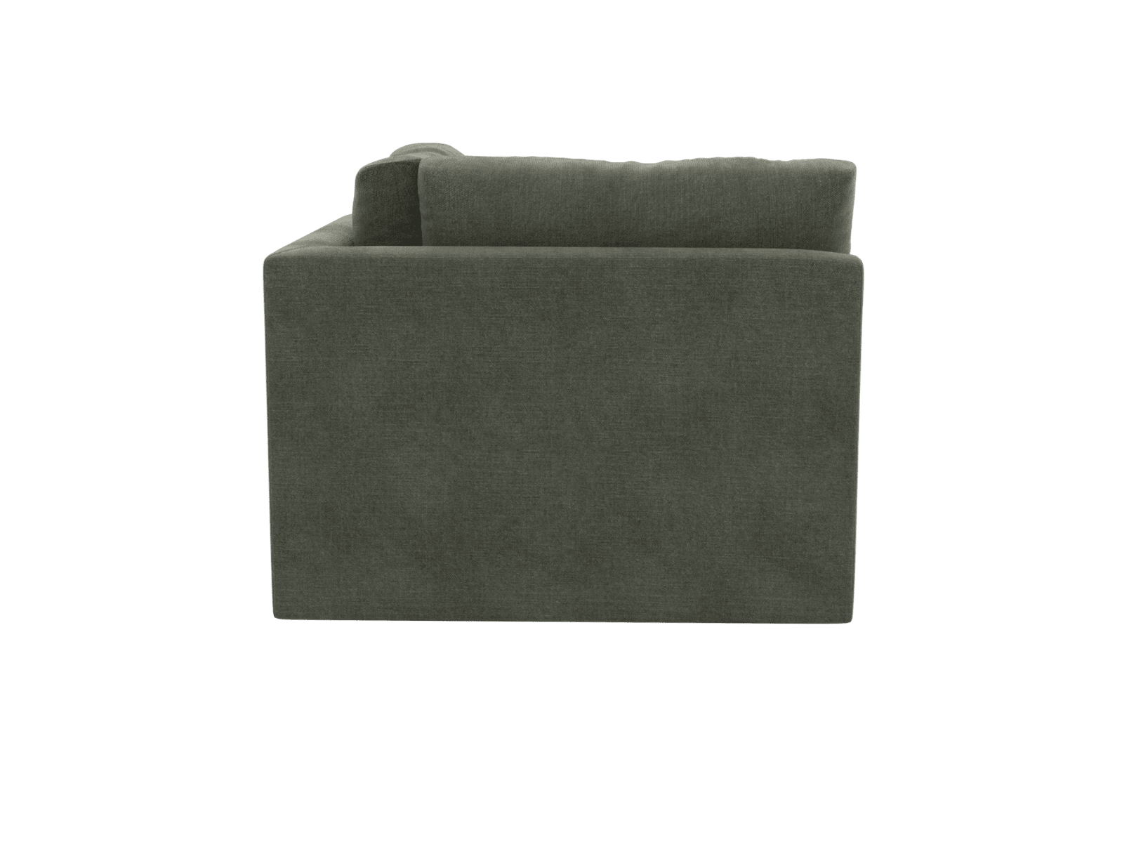 Haven Tribute Dark Jade Corner Sofa Module color Tribute Dark Jade
