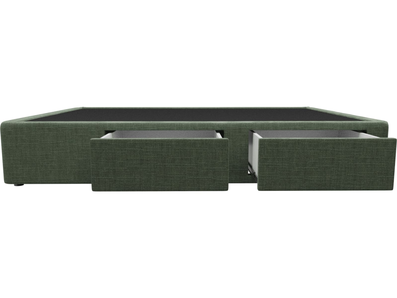 Zenith Storage Drawer Bed Base Tribute Dark Jade color Tribute Dark Jade