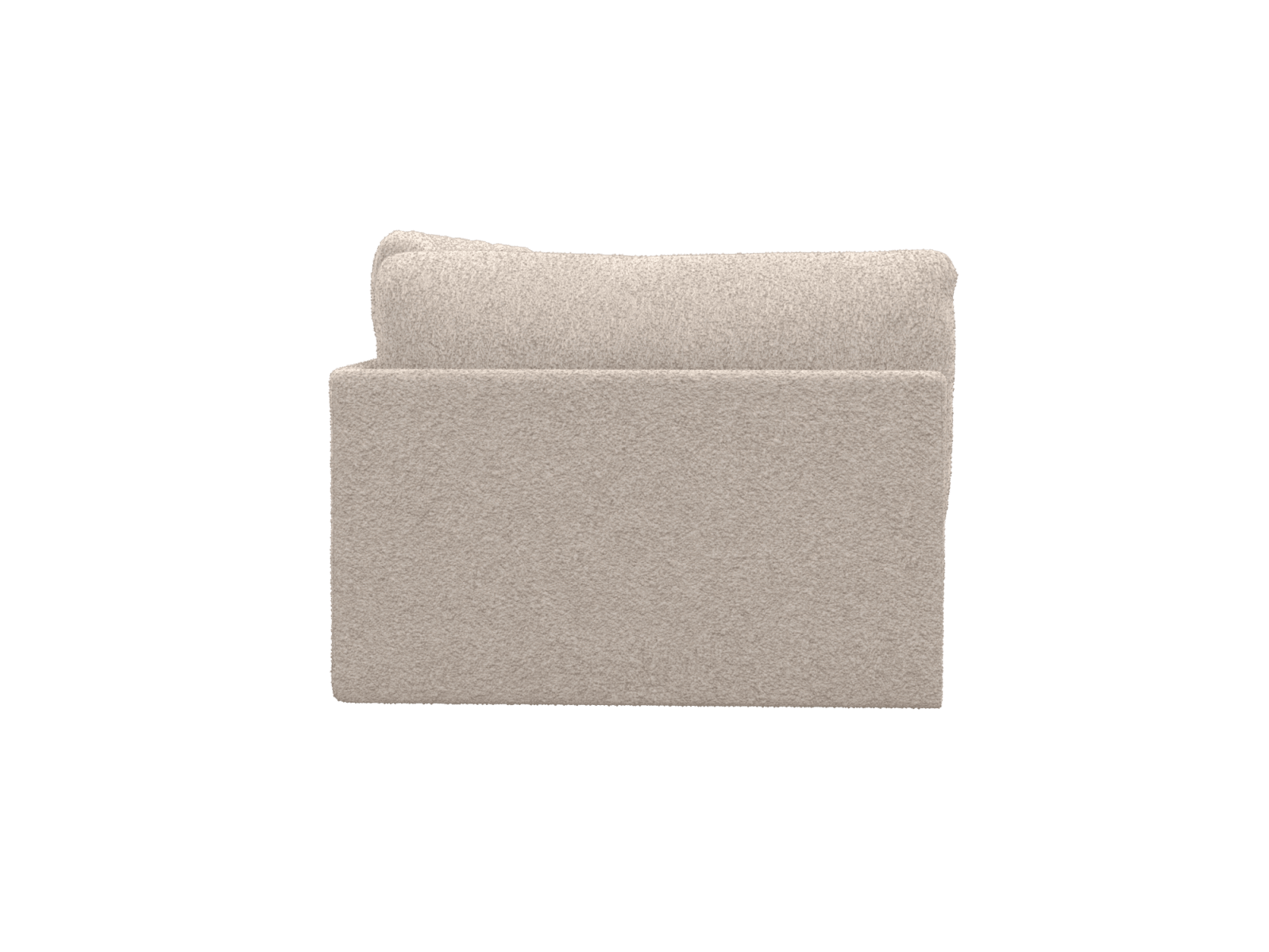 Finley Boucle Pumice Modular Sofa - 3 Seater color Boucle Pumice