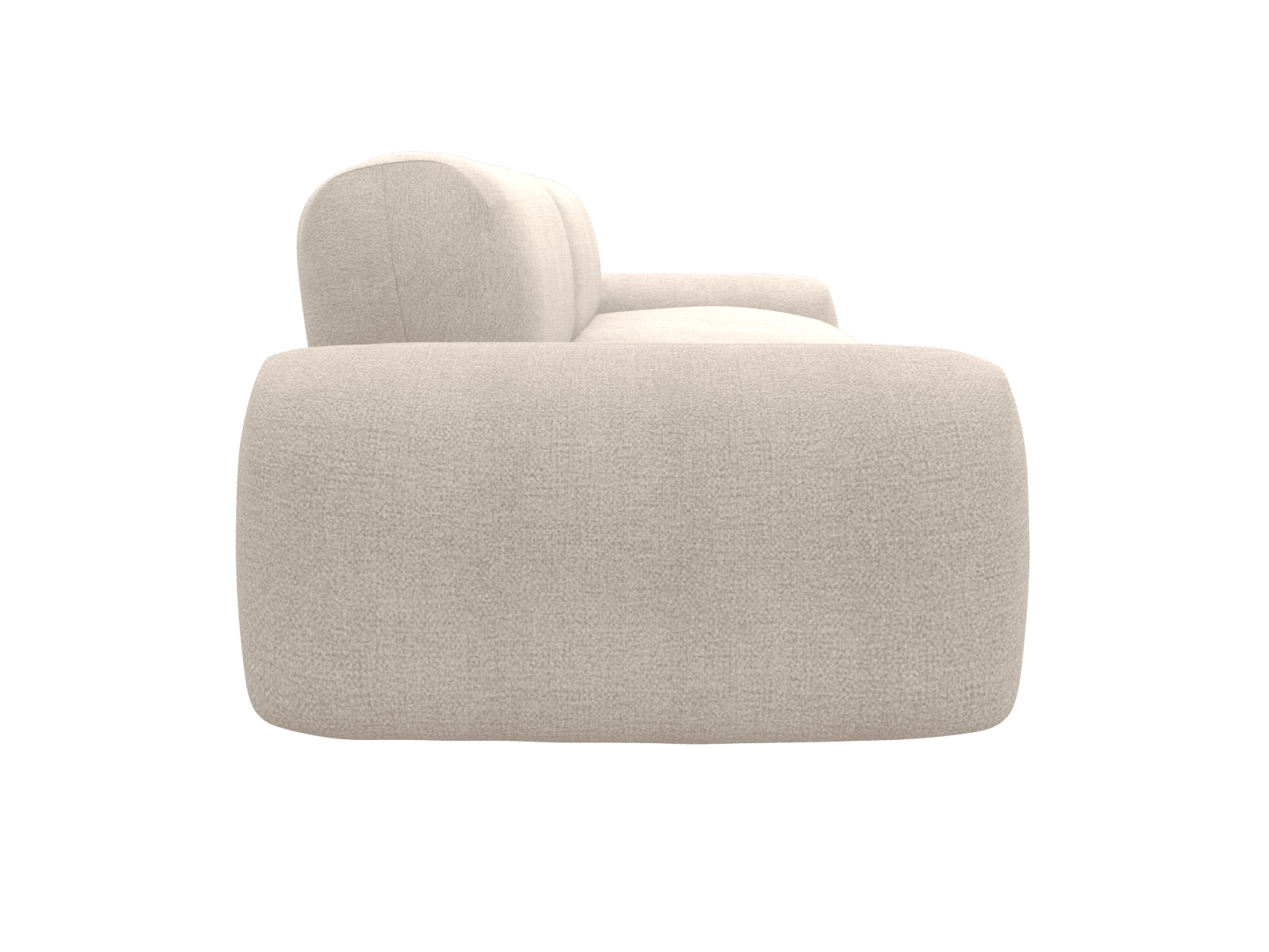 Beckett Noa Desert Modular Sofa - 2 Seater color Noa Desert