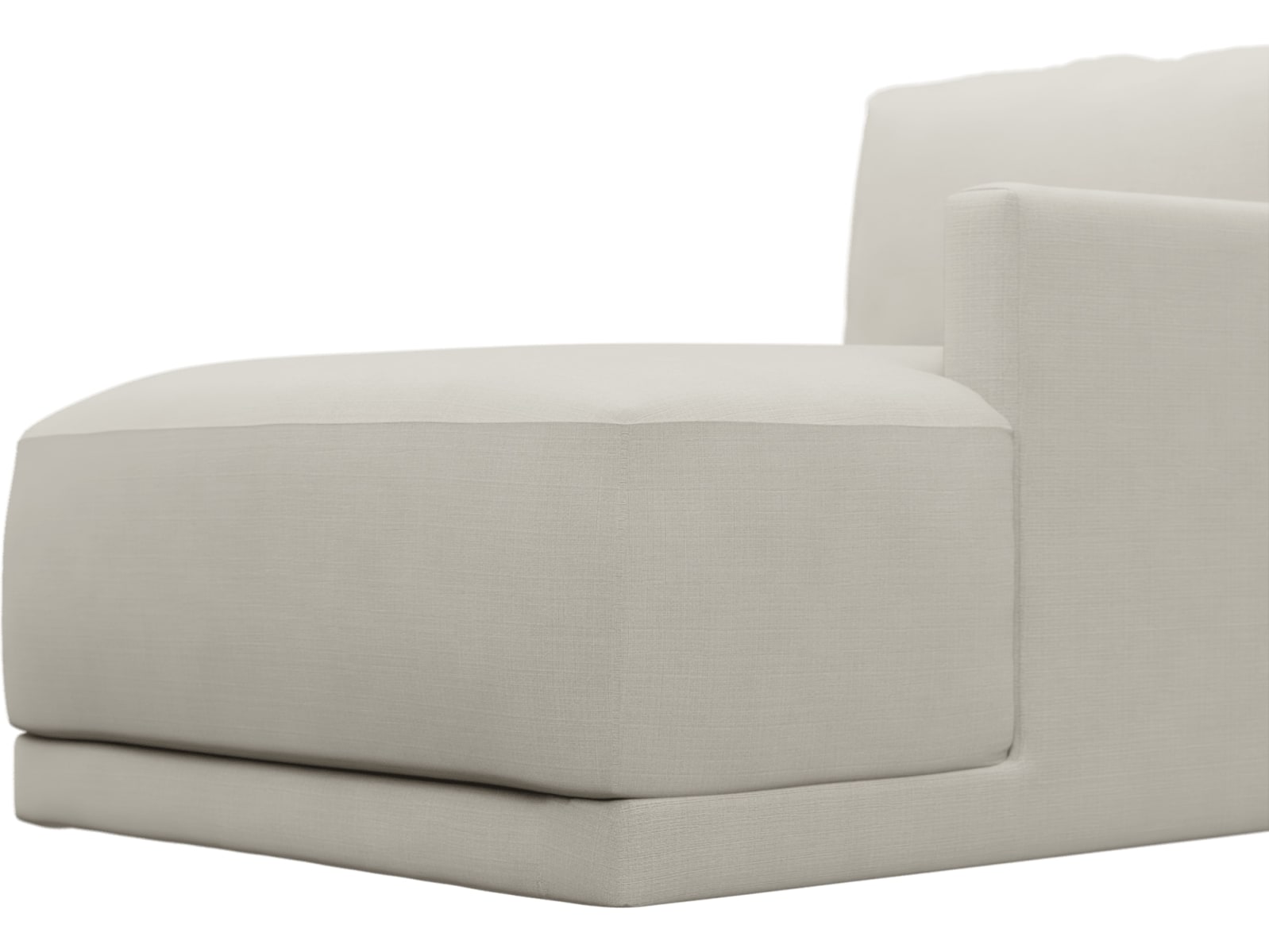 Haven Toorak Pearl Right Arm Facing Chaise Module color Toorak Pearl
