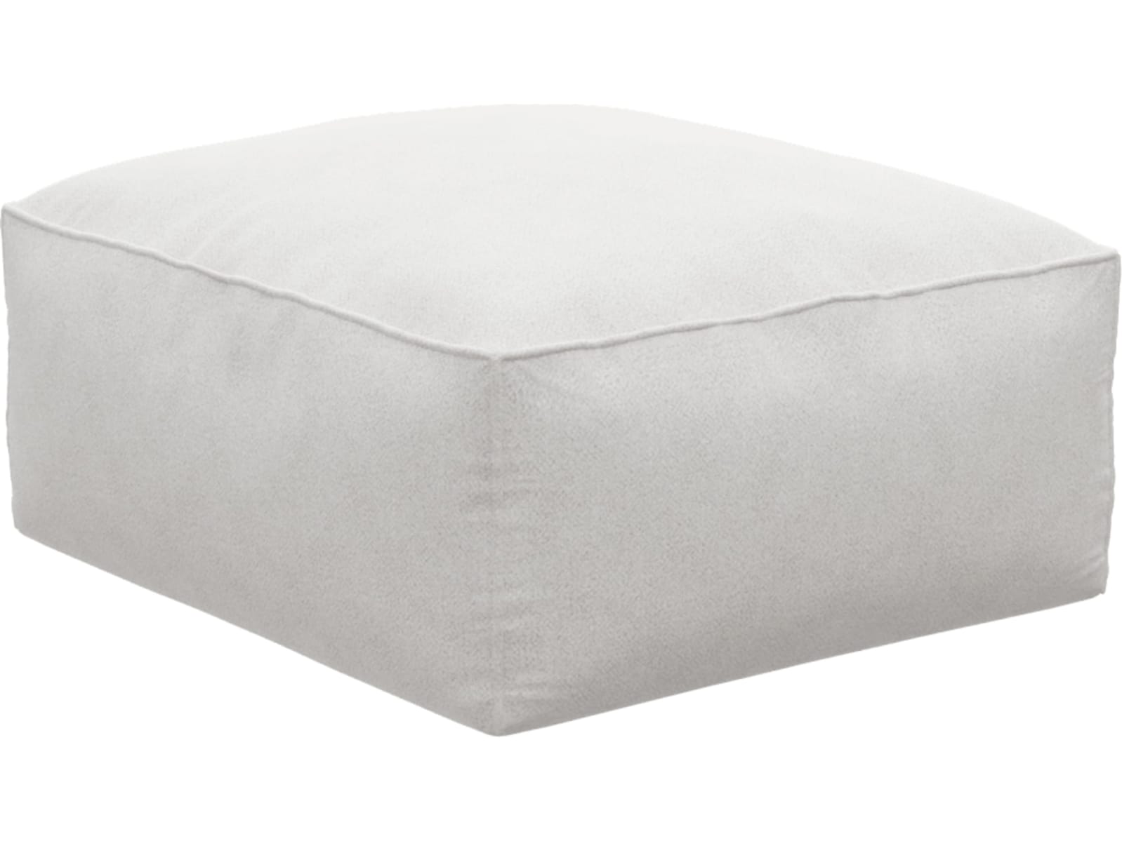 Riley Noa Fog Modular Small Ottoman color Noa Fog