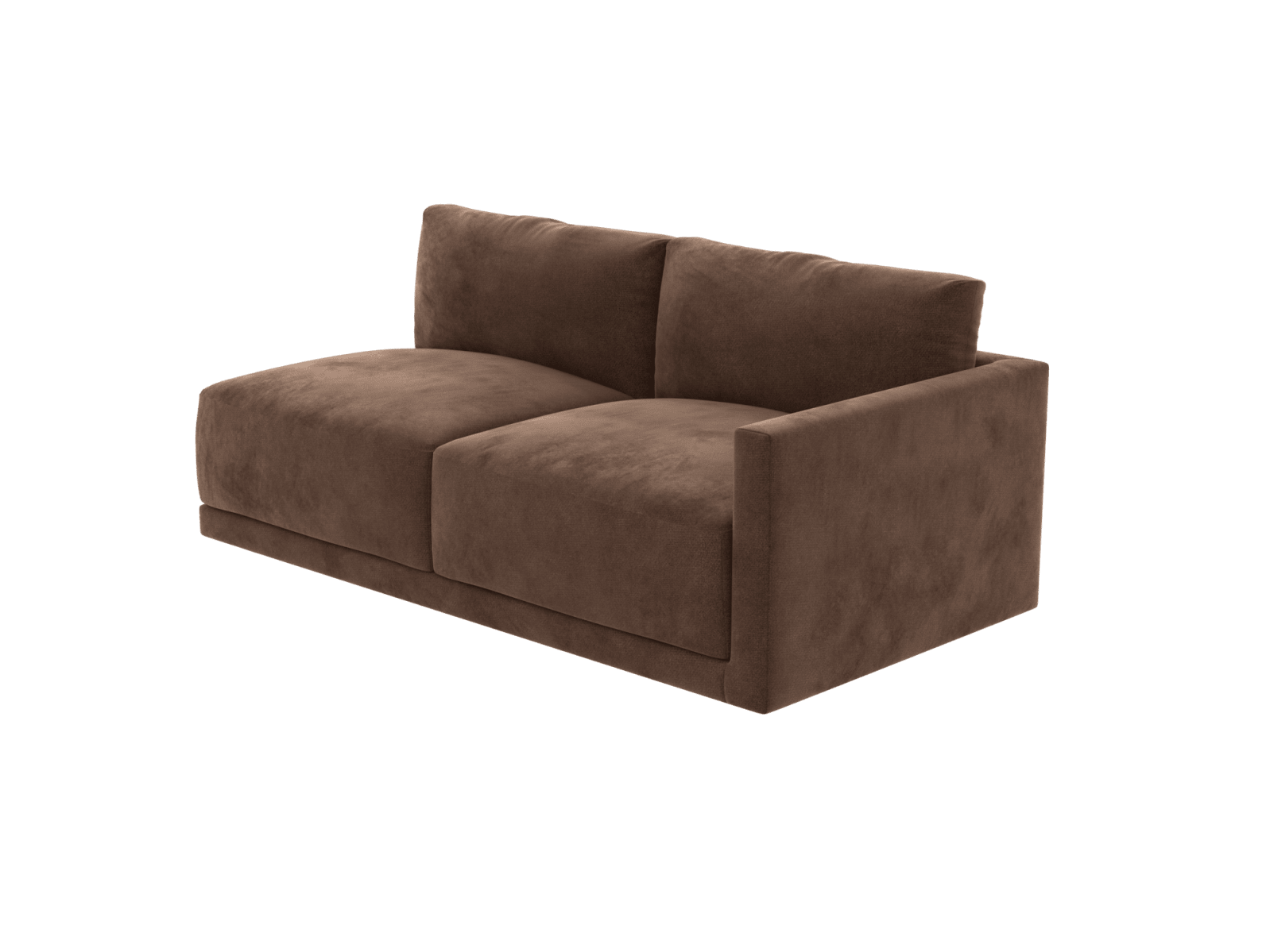 Haven Muse Chocolate 3 Seater Right Arm Facing Sofa Module color Muse Chocolate