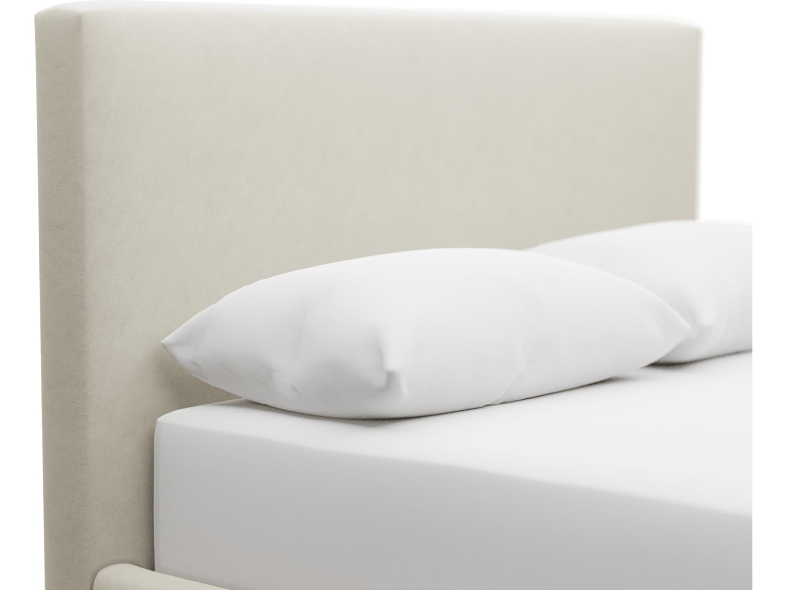 Haven Gas Lift Bed Muse Flax color Muse Flax