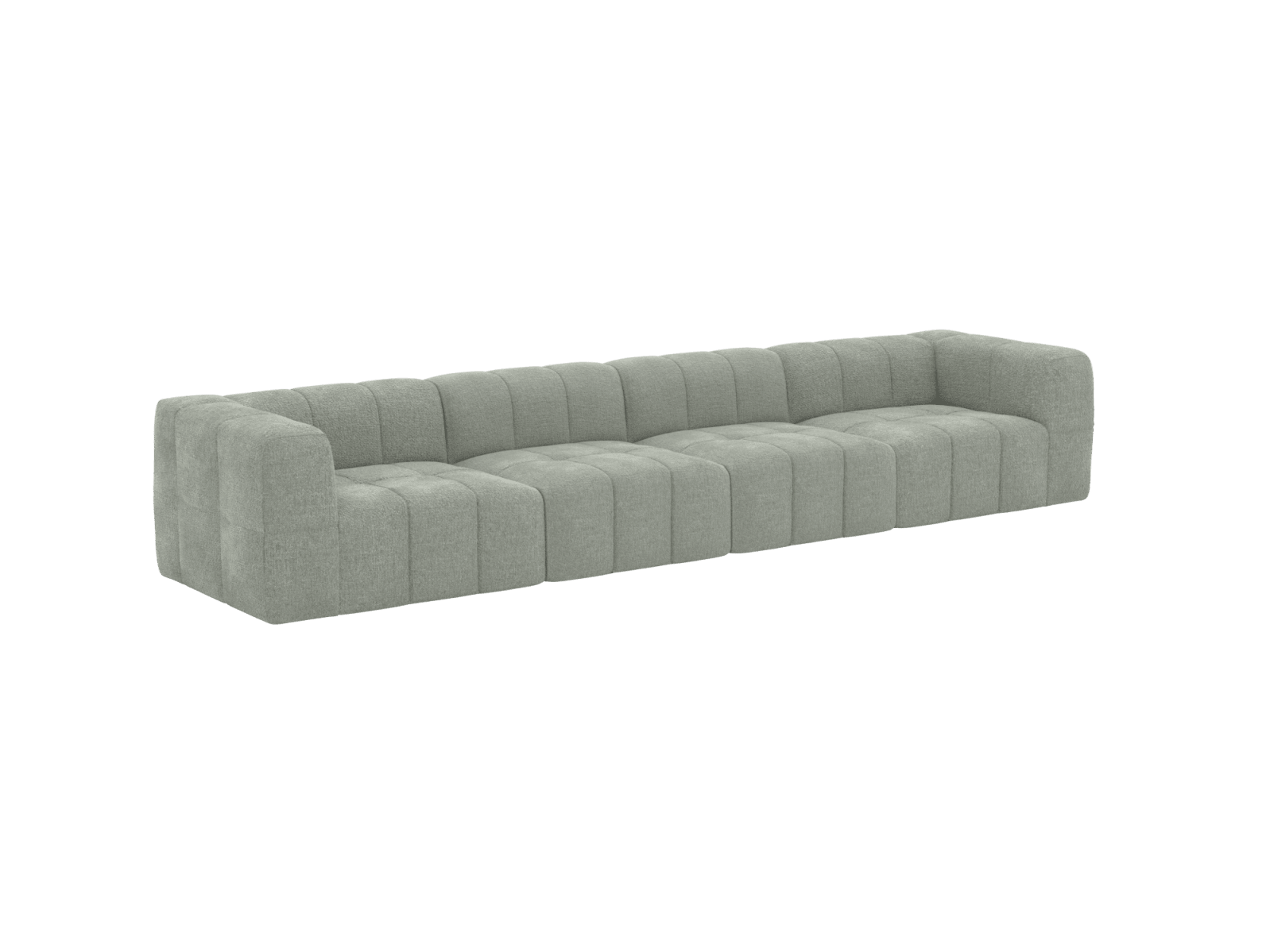 Lucello Avon Sage Modular Sofa - 4 Piece color Avon Sage