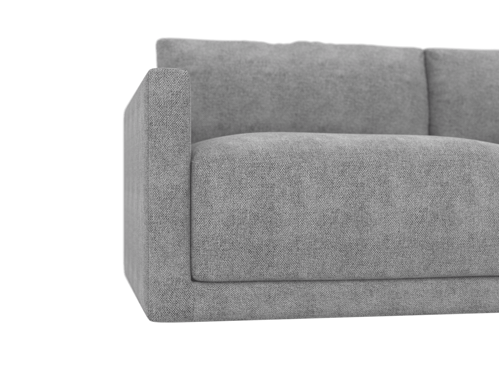 Haven California Slate 3 Seater Left Arm Facing Sofa Module color California Slate