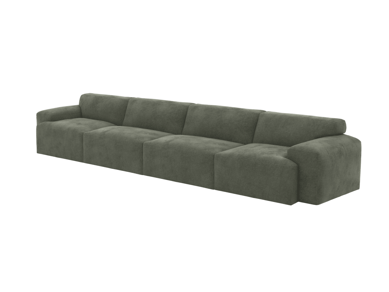 Copenhagen Tribute Dark Jade Sofa - 4 Seater color Tribute Dark Jade