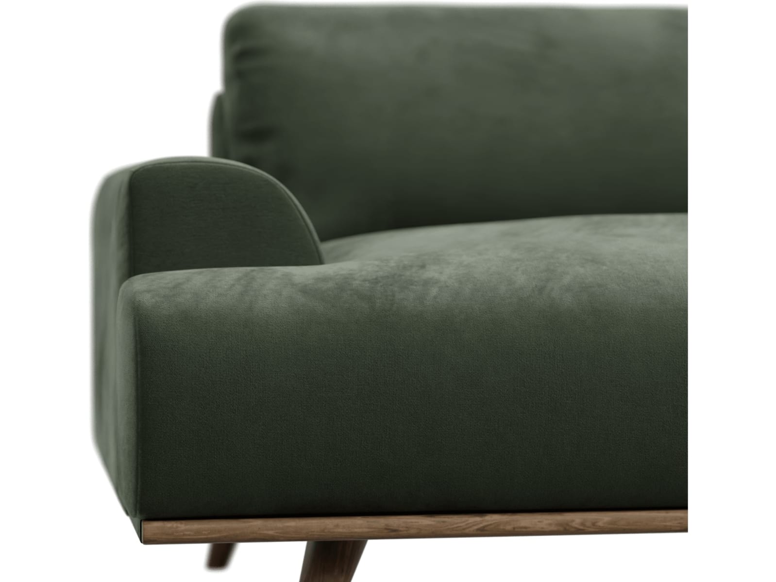 Dane Muse Forest Sofa - 3 Seater color Muse Forest