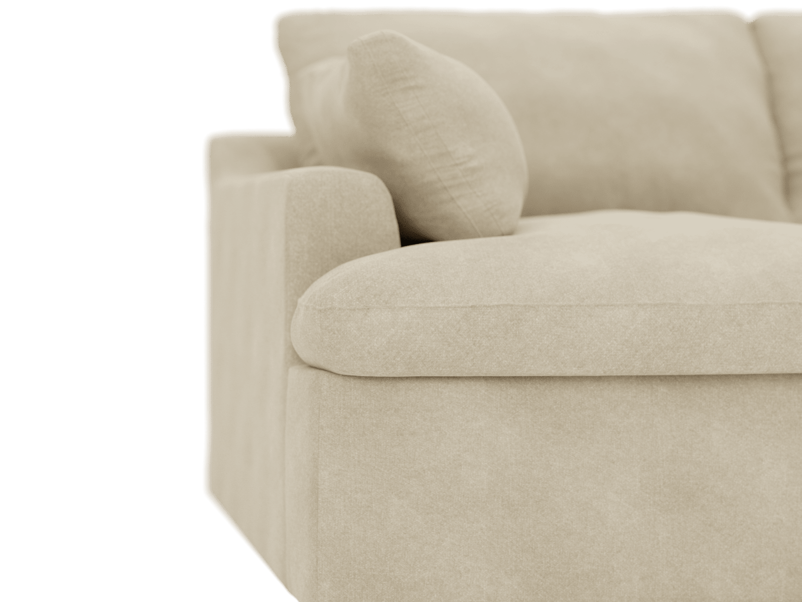 Retreat Avon Taupe Modular Sofa - 4 Piece color Avon Taupe