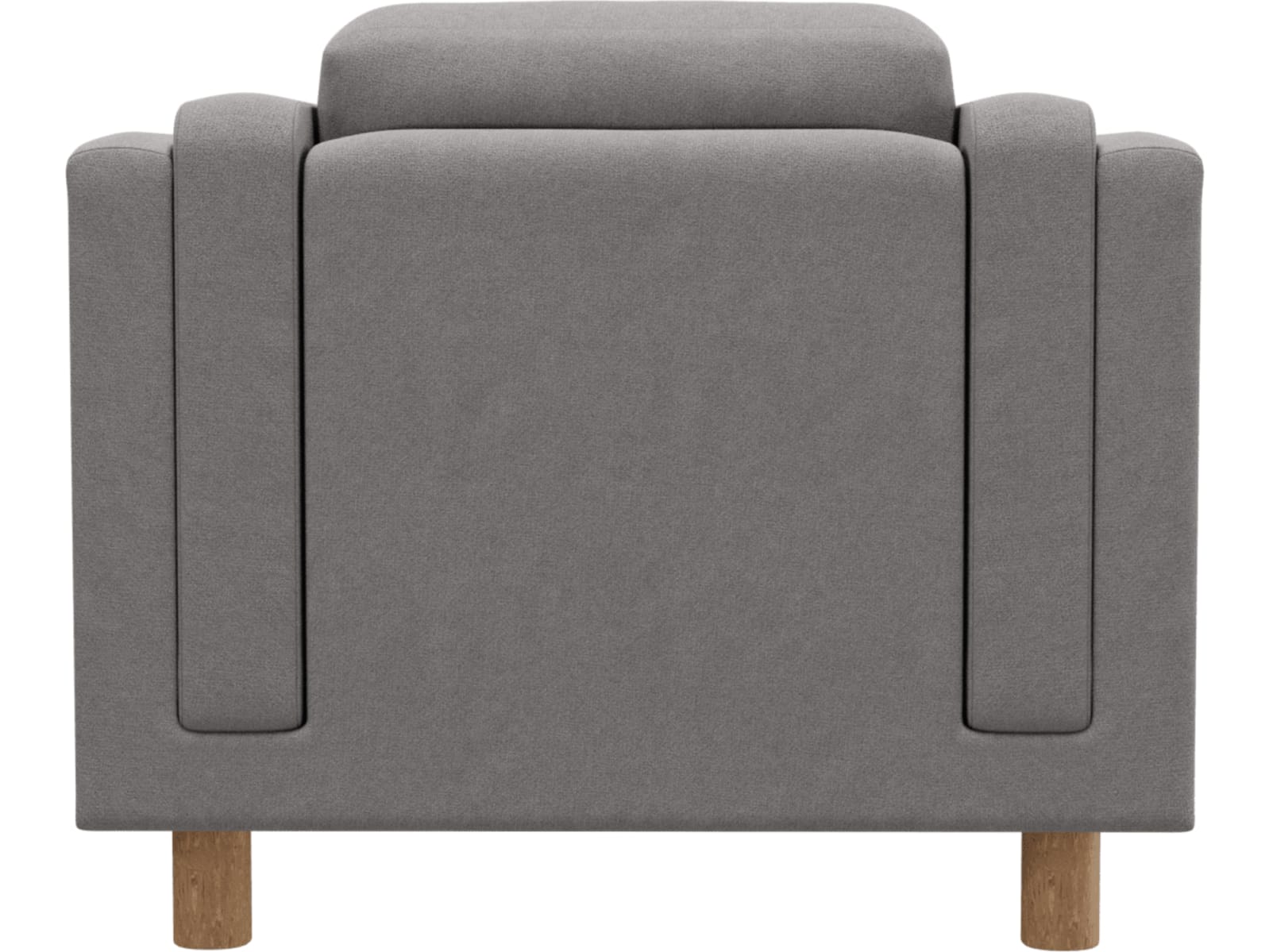 Hayes View Steel Armchair color View Steel