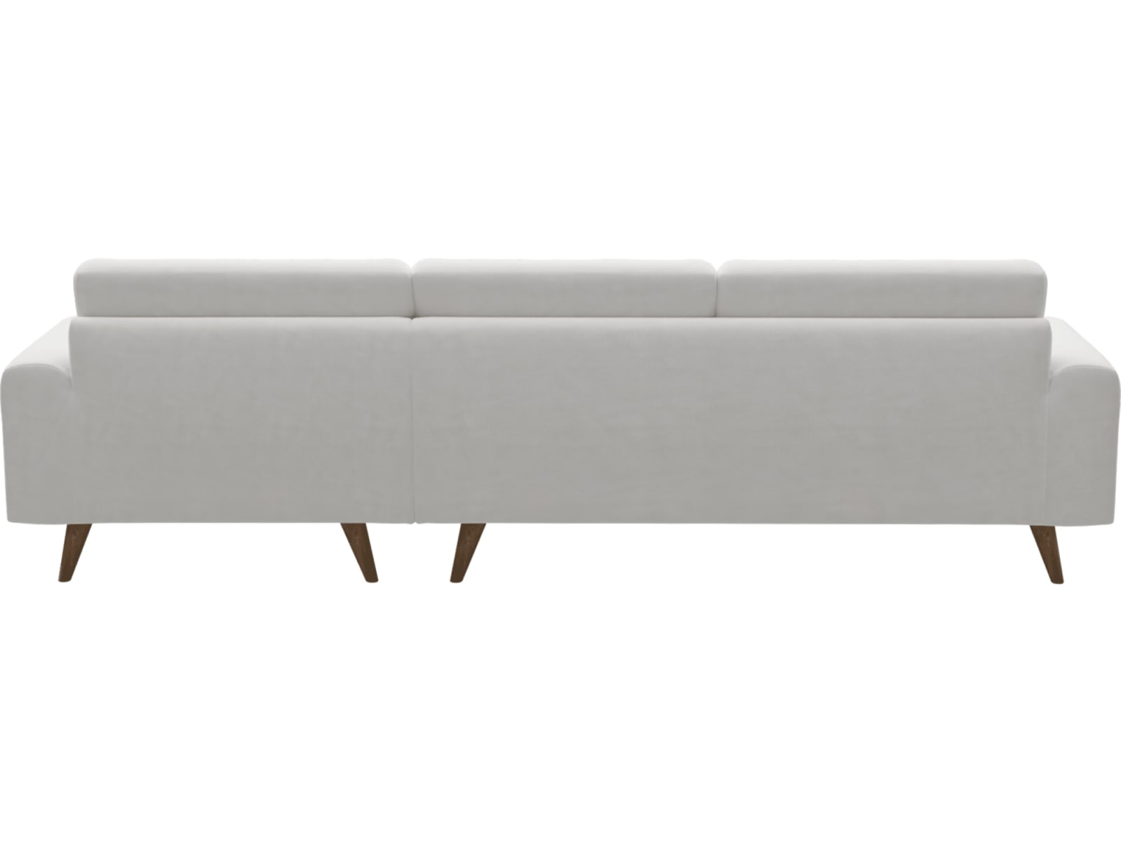 Dane Muse Frost Chaise Sofa - 3 Seater color Muse Frost