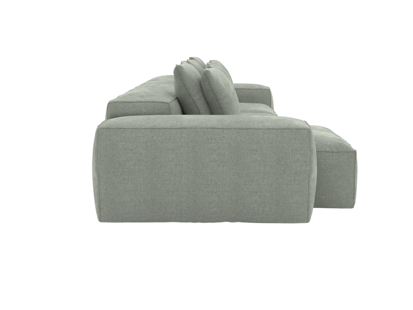 Riley Avon Sage Modular Chaise Sofa - 3 Seater color Avon Sage