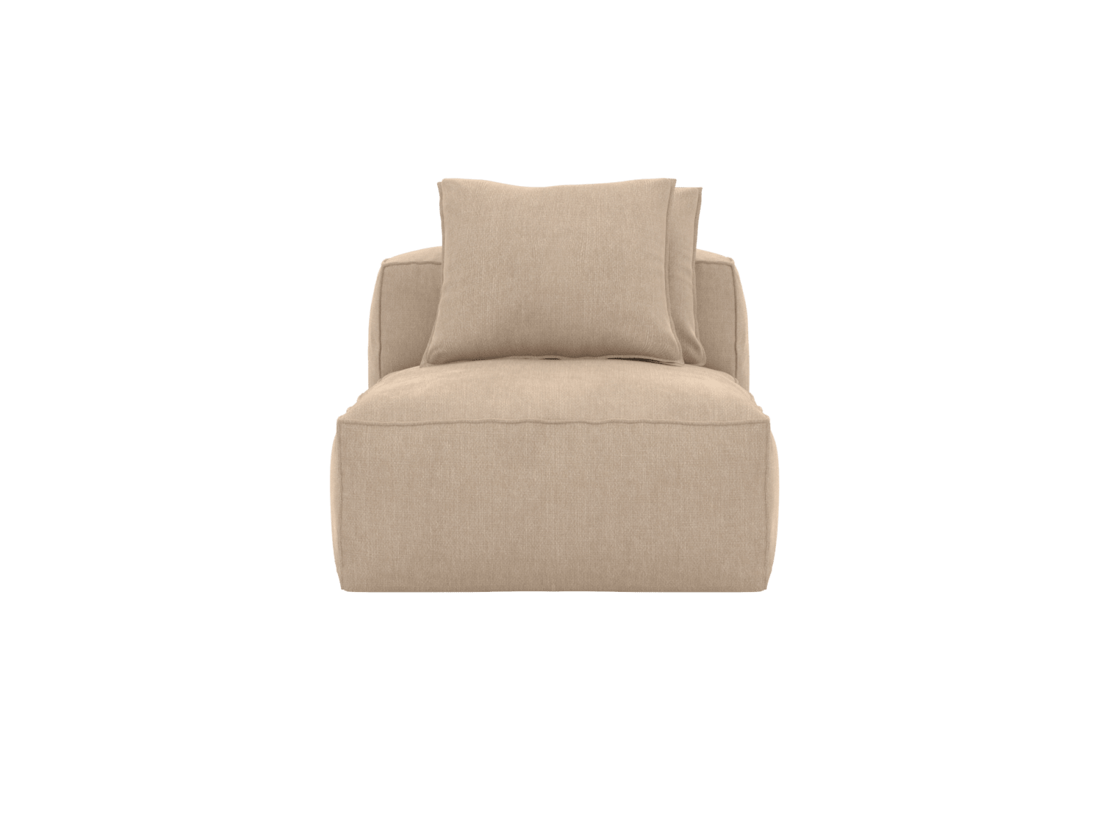 Riley Sofa Modules Slip Covers Muse Driftwood color Muse Driftwood