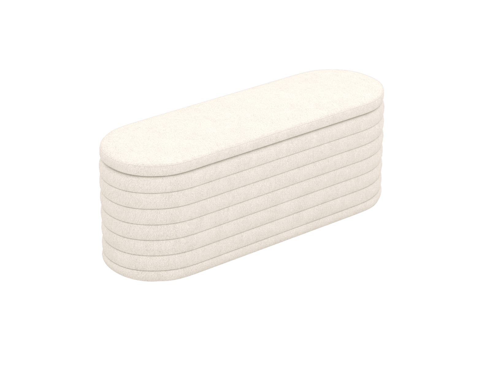 Topia Blanket Box Noa Fog color Noa Fog
