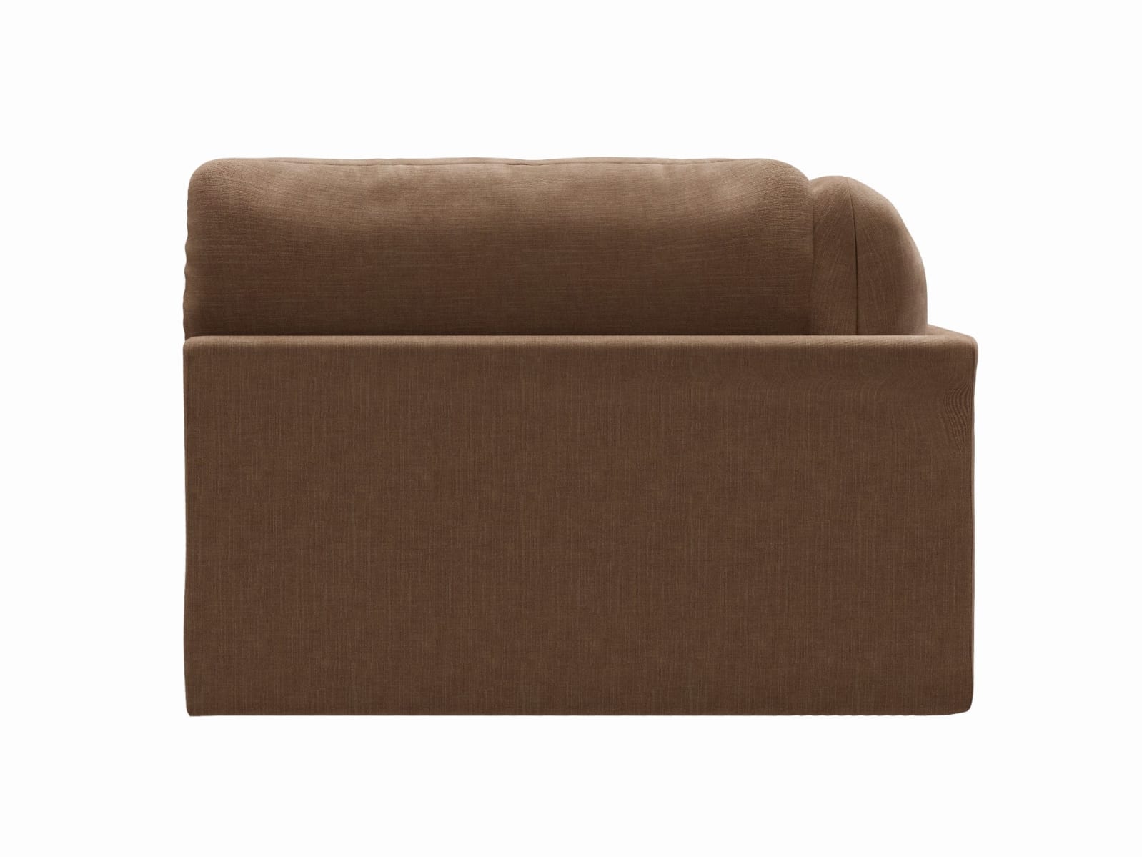 Finley Tribute Chestnut Left Arm Facing Chaise Module color Tribute Chestnut
