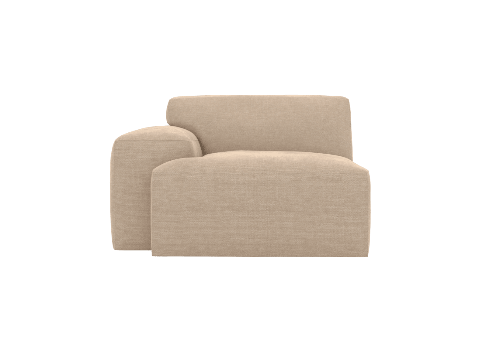 Copenhagen Muse Driftwood Left Arm Facing Sofa Module color Muse Driftwood