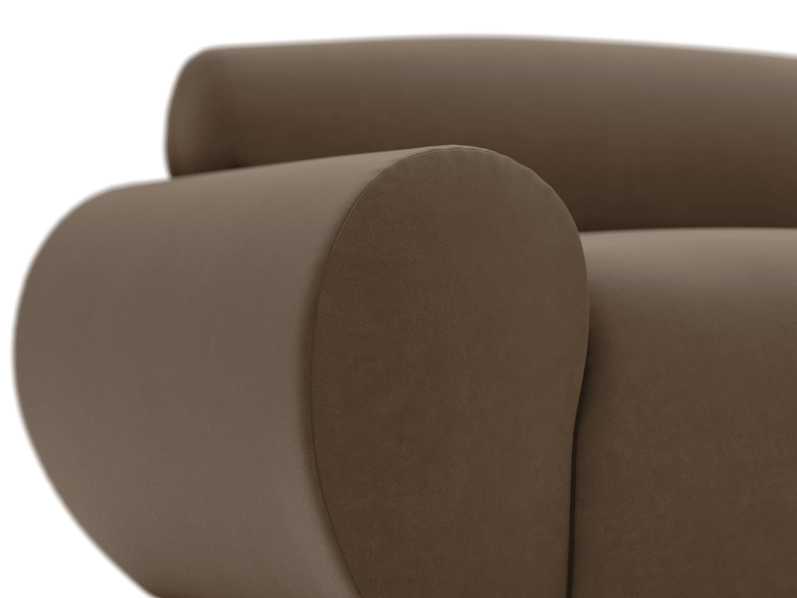 Malmo Blaze Mocha Sofa - 3 Seater color Blaze Mocha
