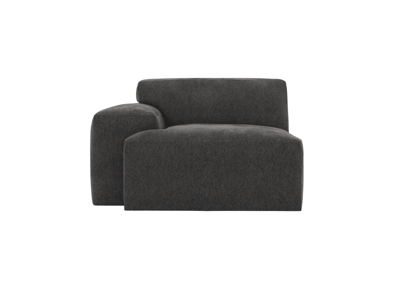 Copenhagen California Charcoal Left Arm Facing Sofa Module color California Charcoal