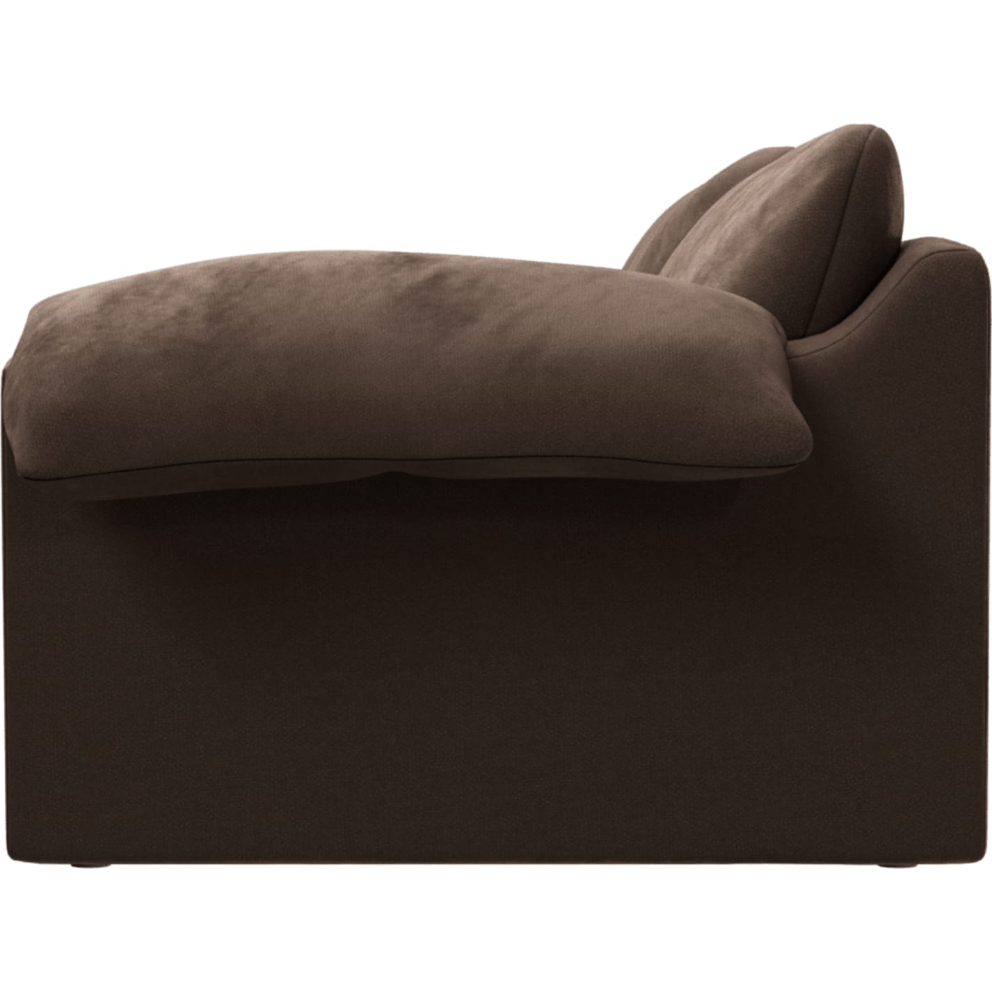 Ludlow Muse Chocolate Sofa - 3 Seater color Muse Chocolate