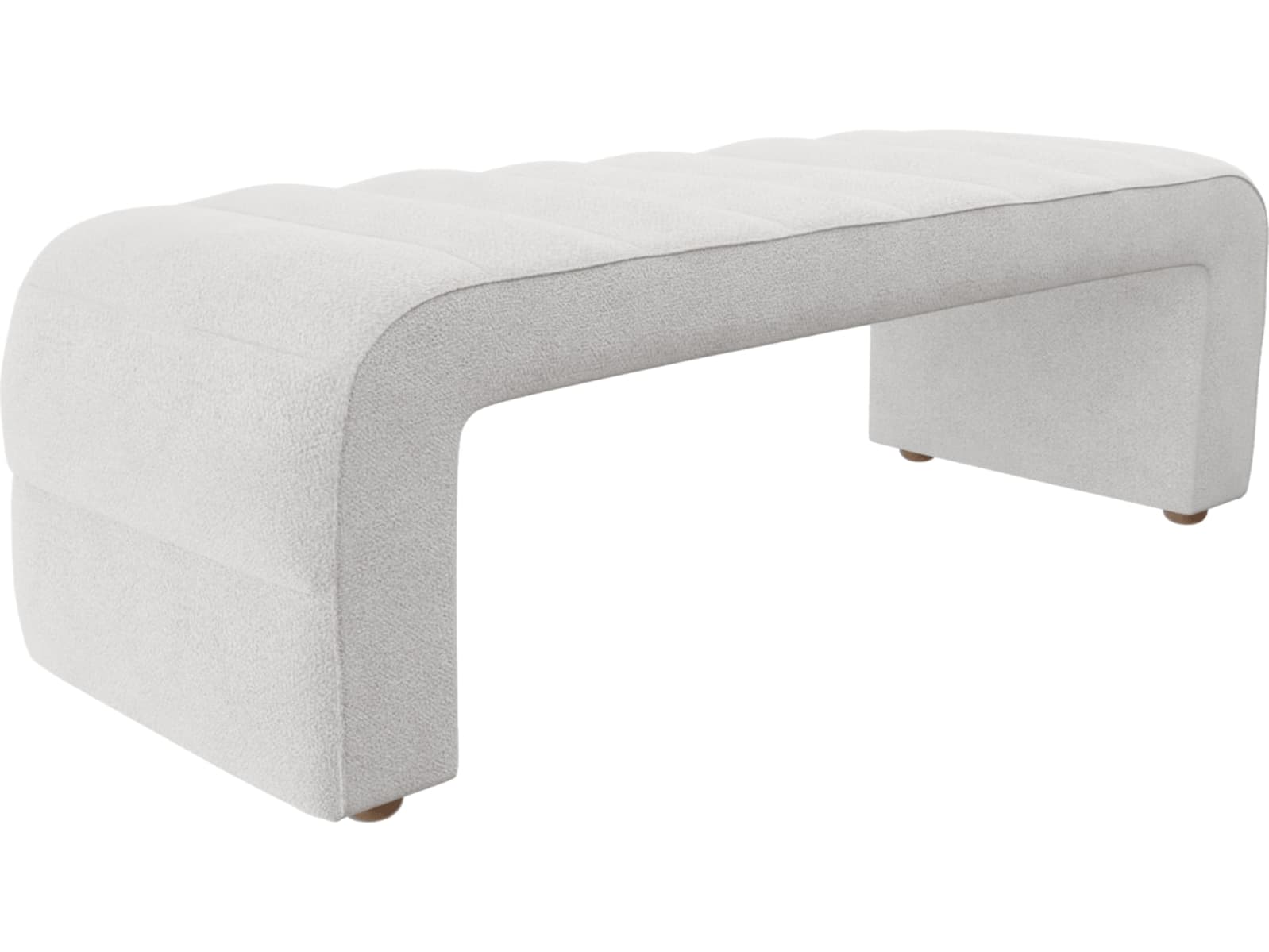 Maeve Bench Noa Fog color Noa Fog