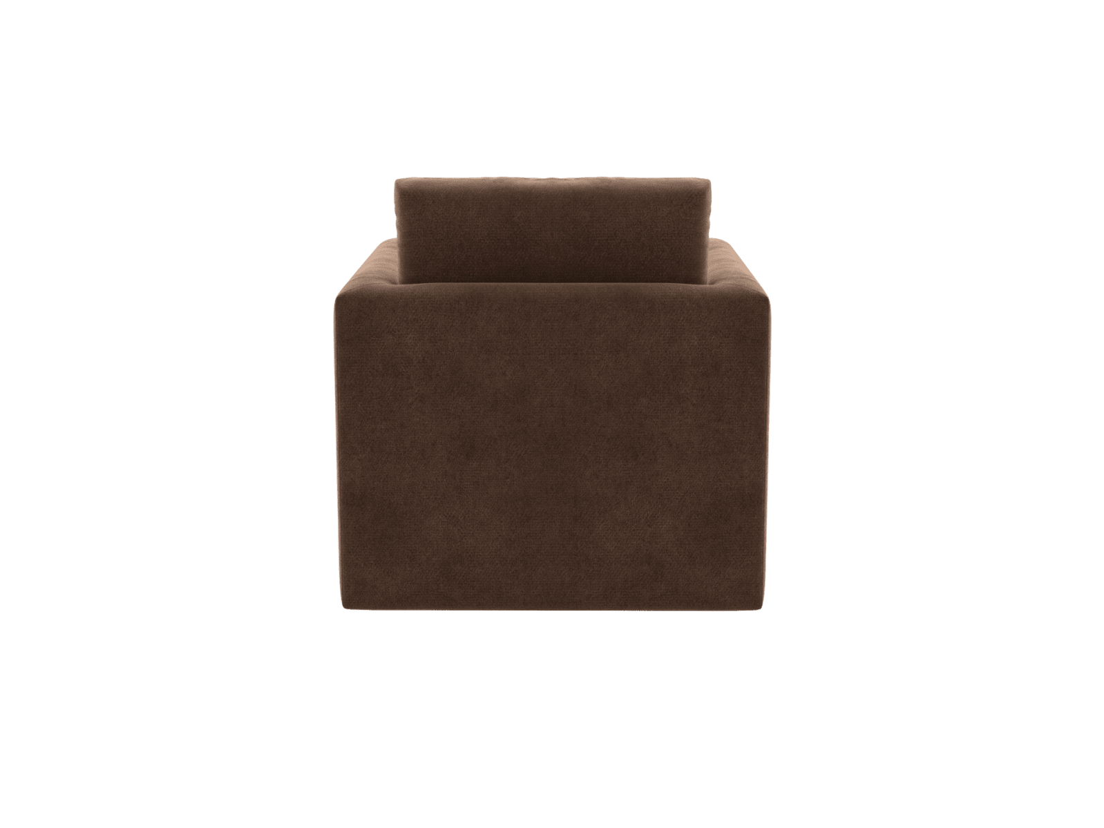 Haven Muse Chocolate Swivel Chair color Muse Chocolate