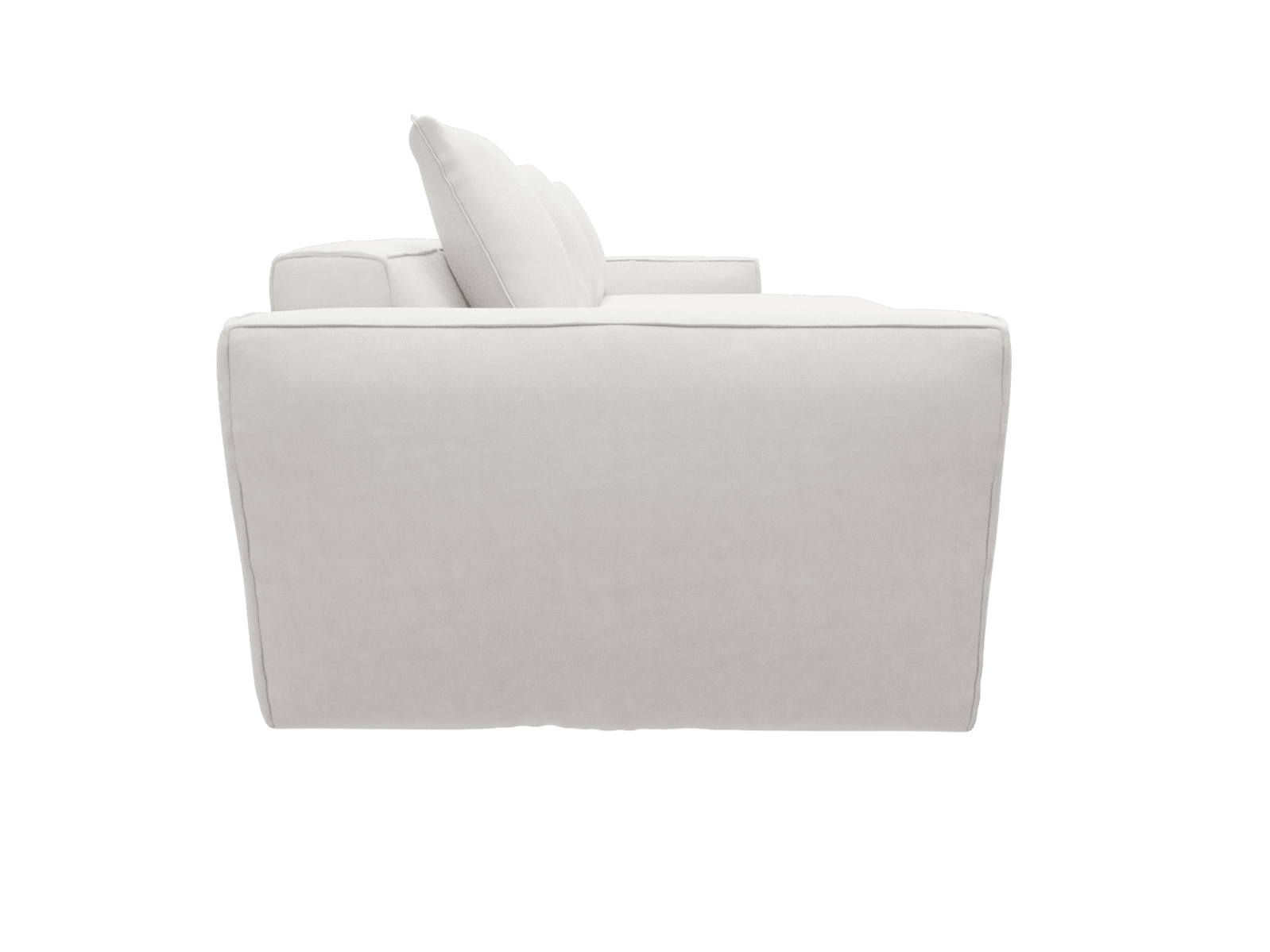 Riley Apt Muse Frost Sofa - 3 Seater Chaise color Muse Frost
