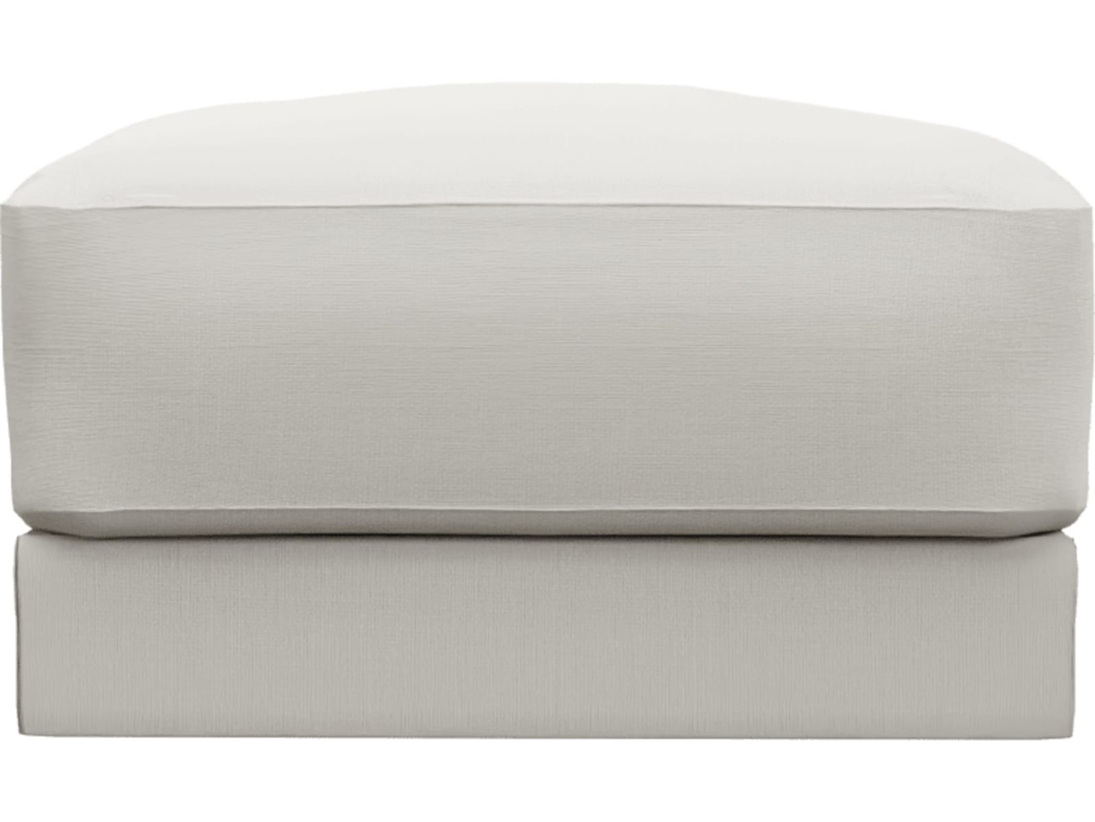 Monica Tribute Ice Ottoman color Tribute Ice