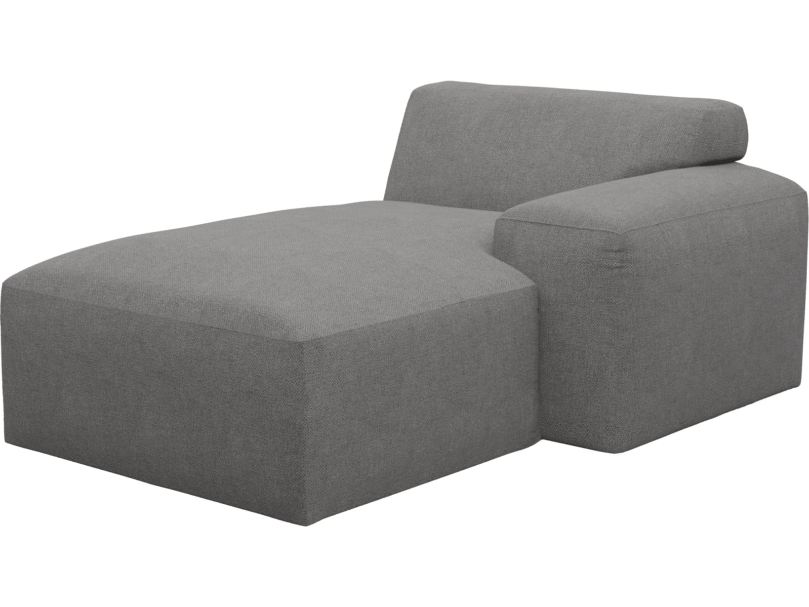 Copenhagen California Slate Right Arm Facing Chaise Module color California Slate