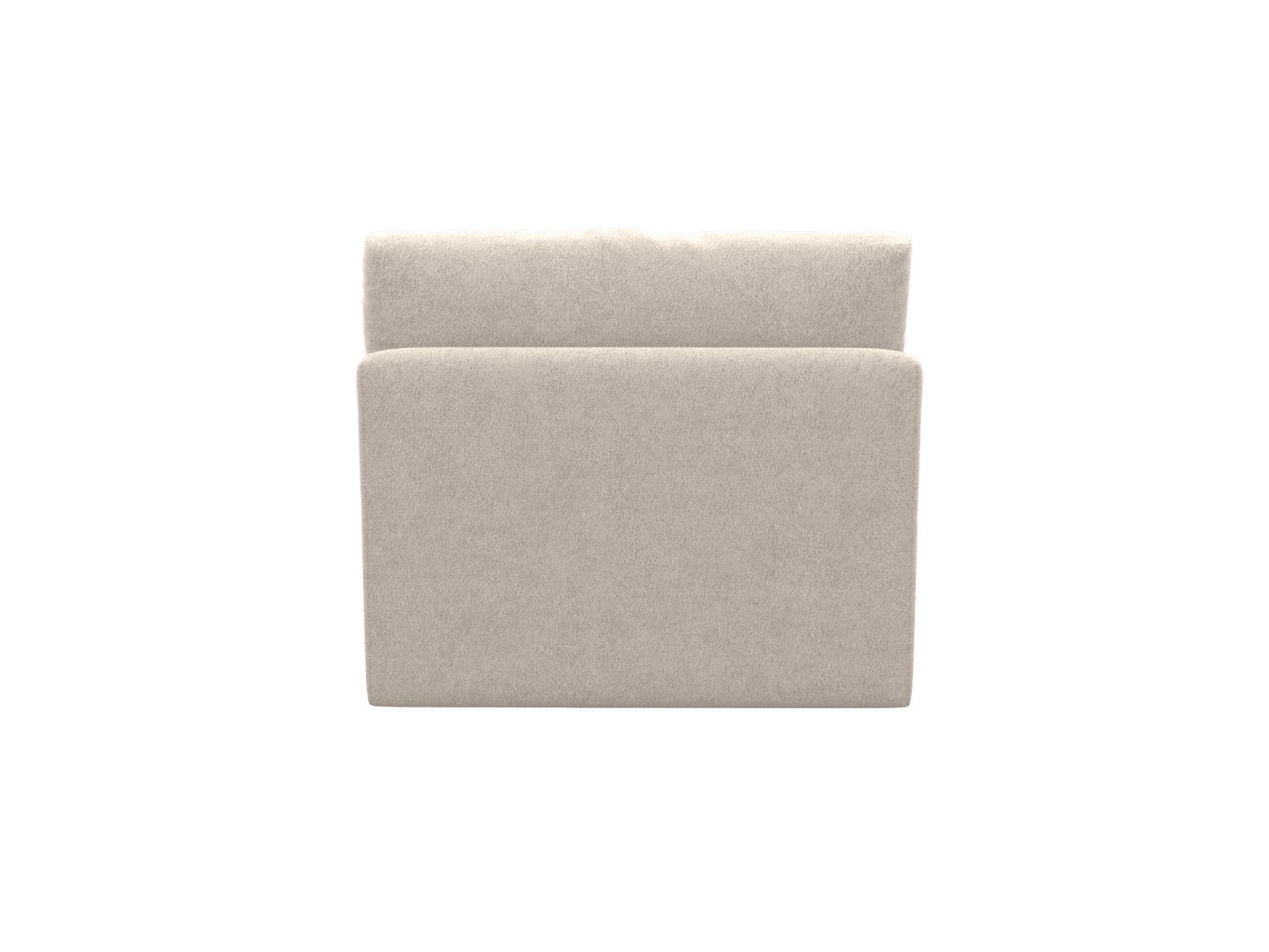 Haven Noa Desert 1 Seater Armless Sofa Module color Noa Desert