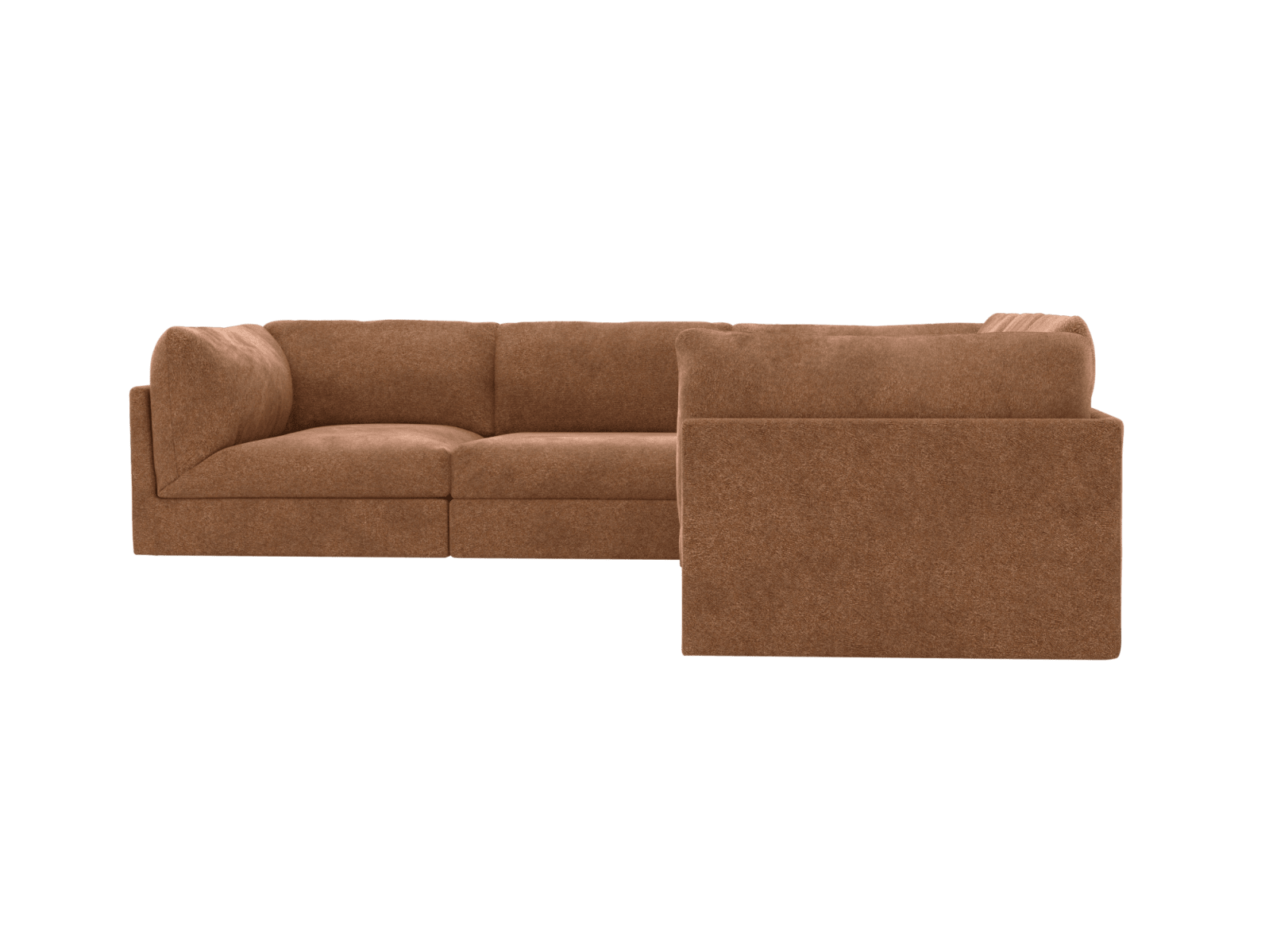 Finley Tribute Chestnut Corner Sofa - 5 Seater color Tribute Chestnut